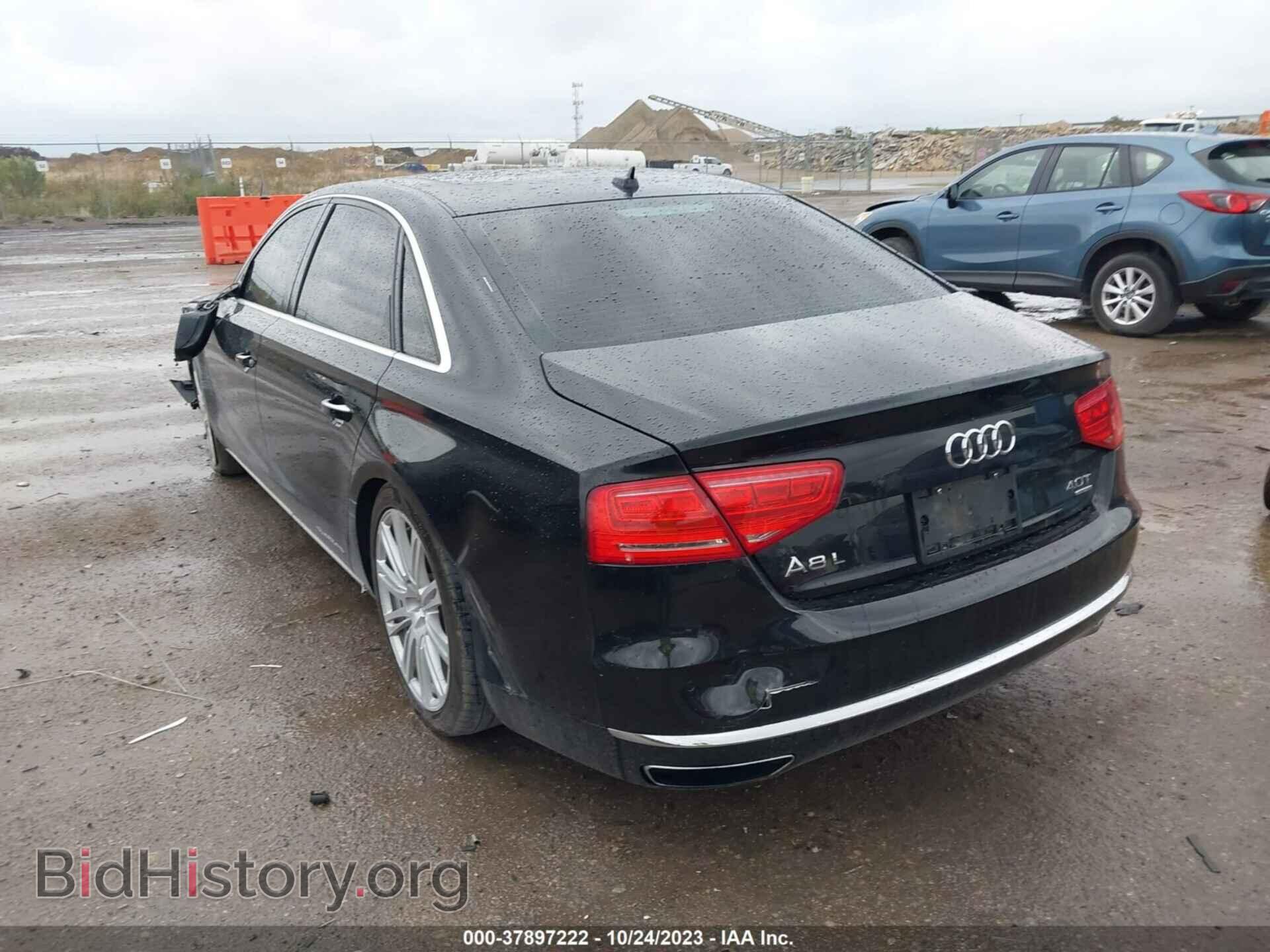 2013 AUDI A8 L - VIN: WAUR2AFD1DN010933 - Фото 3