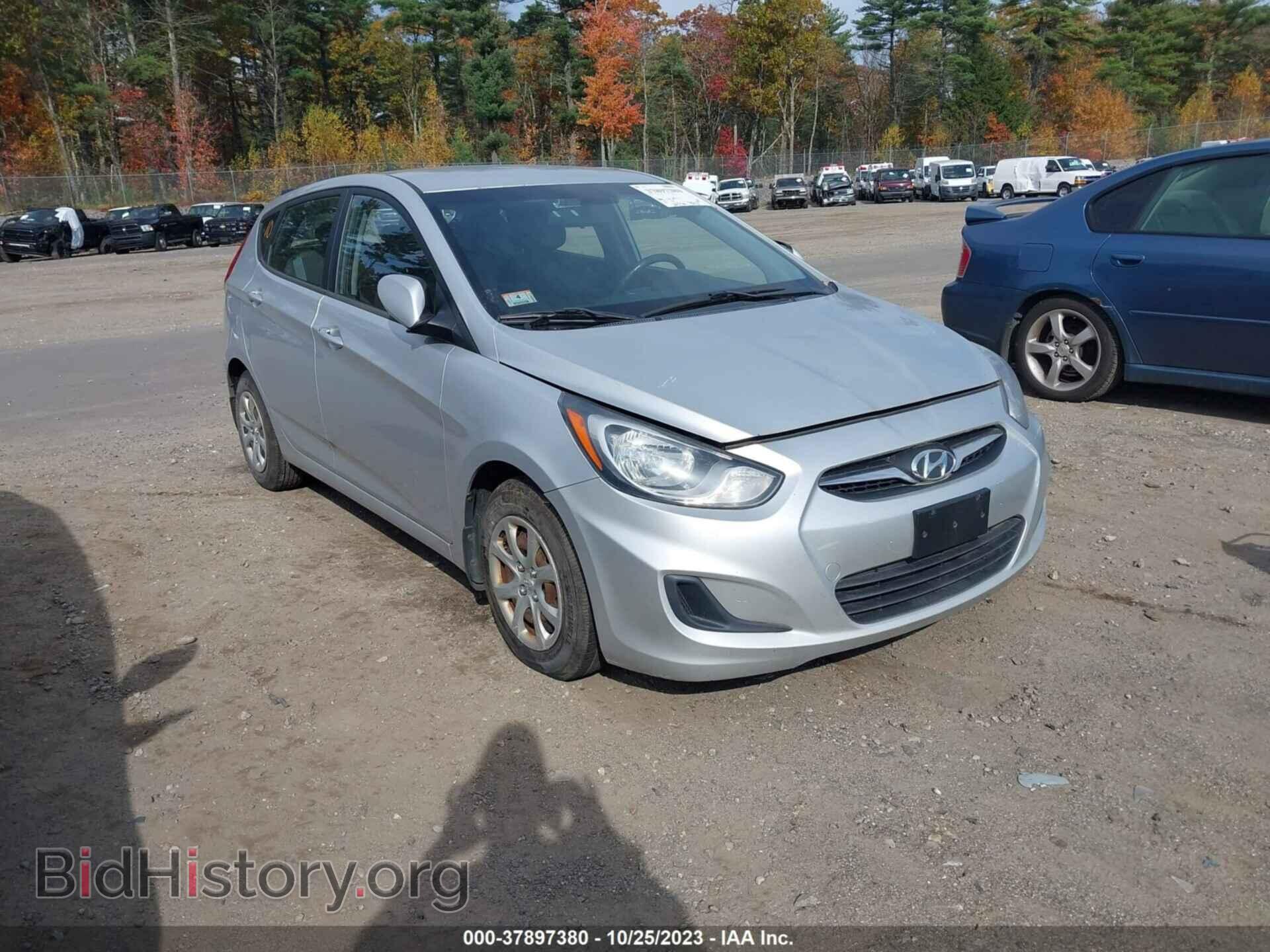 Photo KMHCT5AE0CU033293 - HYUNDAI ACCENT 2012