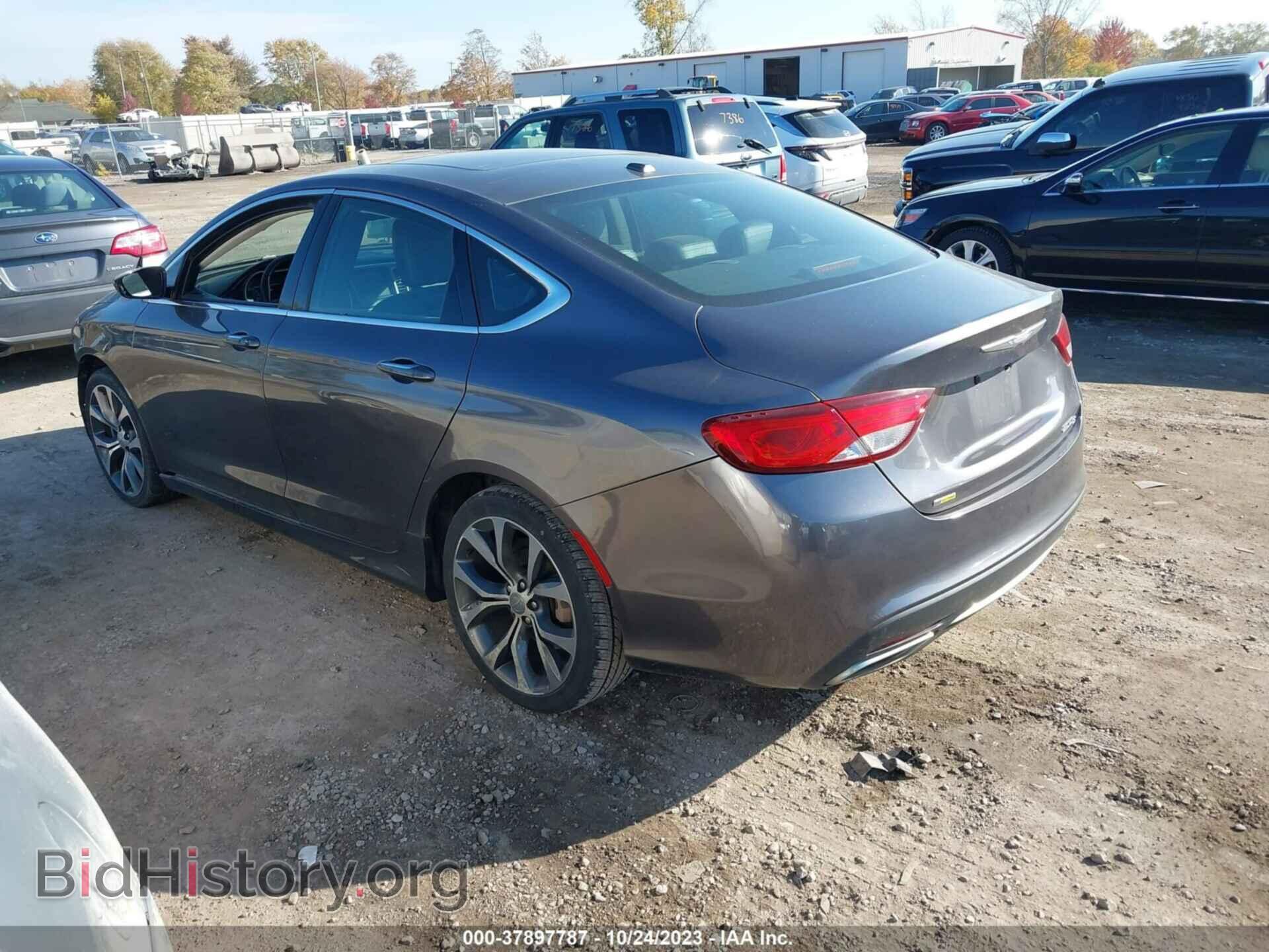 2016 CHRYSLER 200 - VIN: 1C3CCCCGXGN163464 - Фото 3