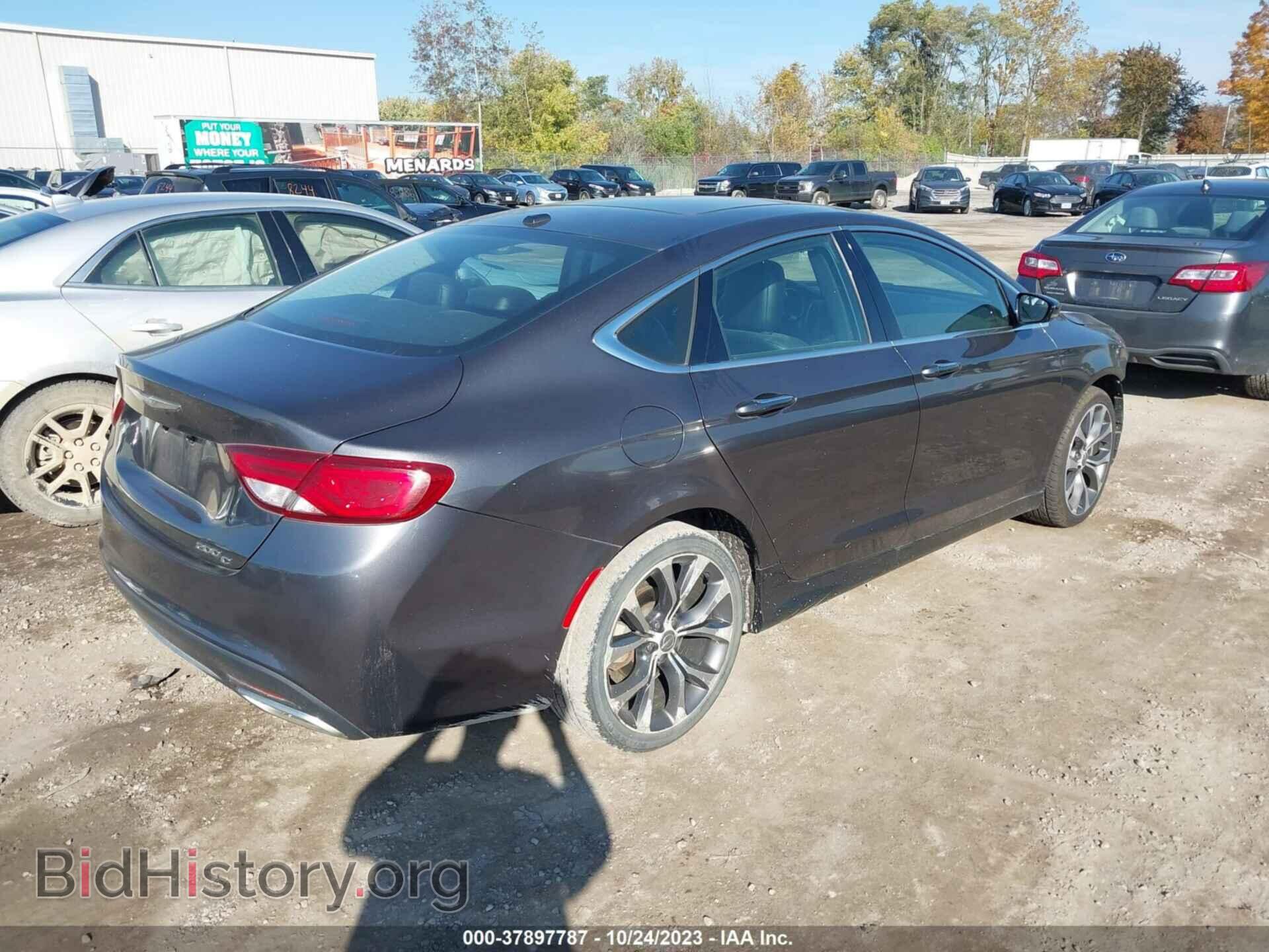 2016 CHRYSLER 200 - VIN: 1C3CCCCGXGN163464 - Фото 4