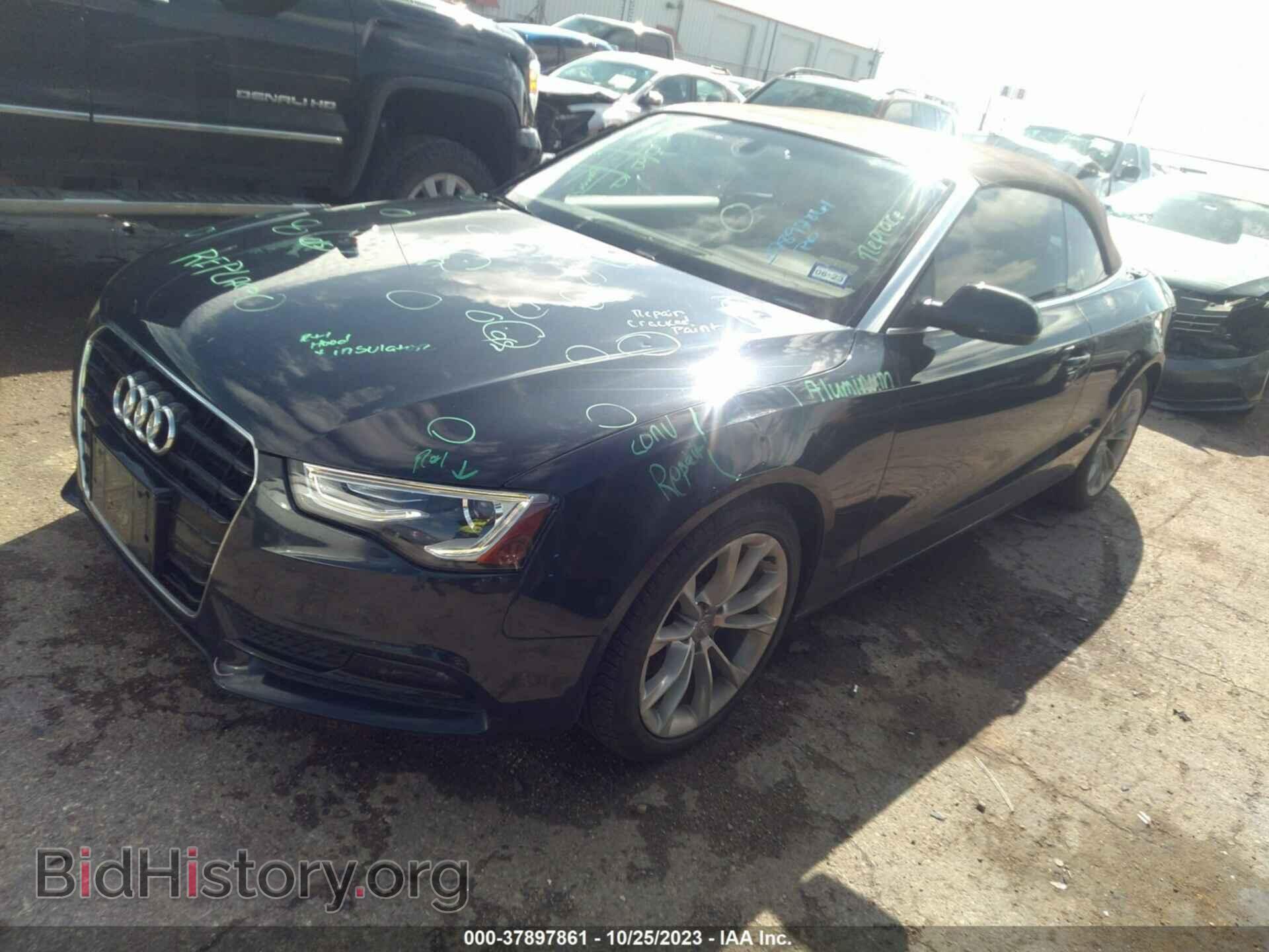 2014 AUDI A5 - VIN: WAUJFAFH6EN006883 - Фото 2