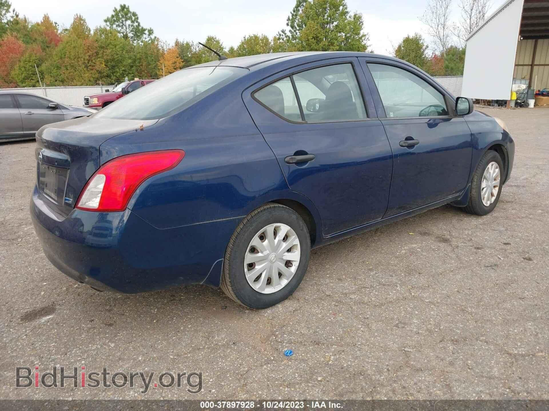 2012 NISSAN VERSA - VIN: 3N1CN7AP8CL854621 - Фото 4