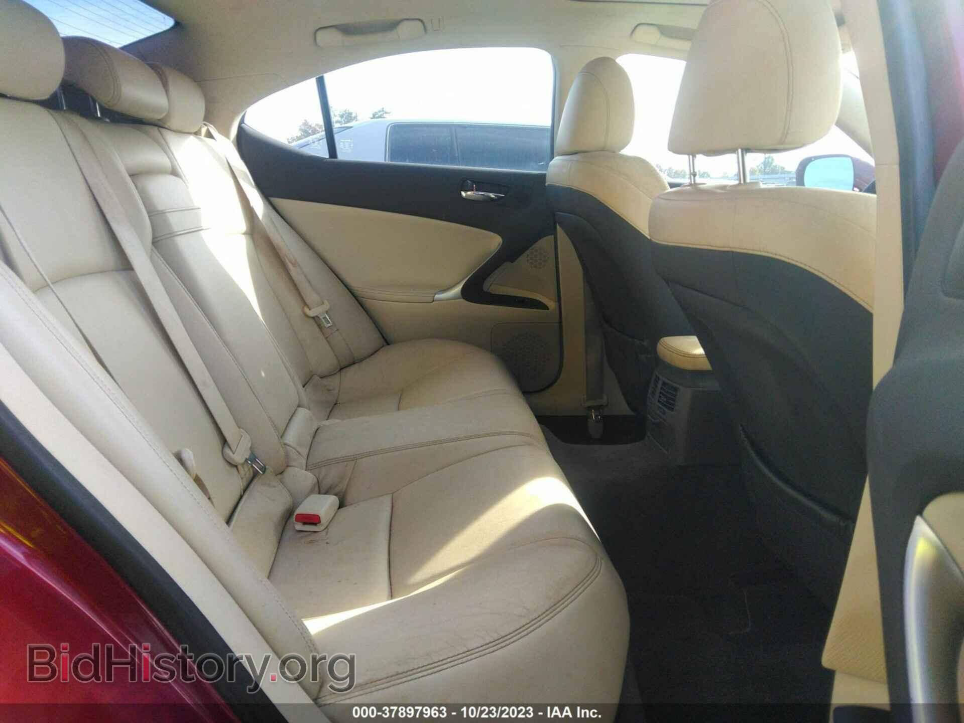 2009 LEXUS IS 250 - VIN: JTHBK262992087209 - Фото 8
