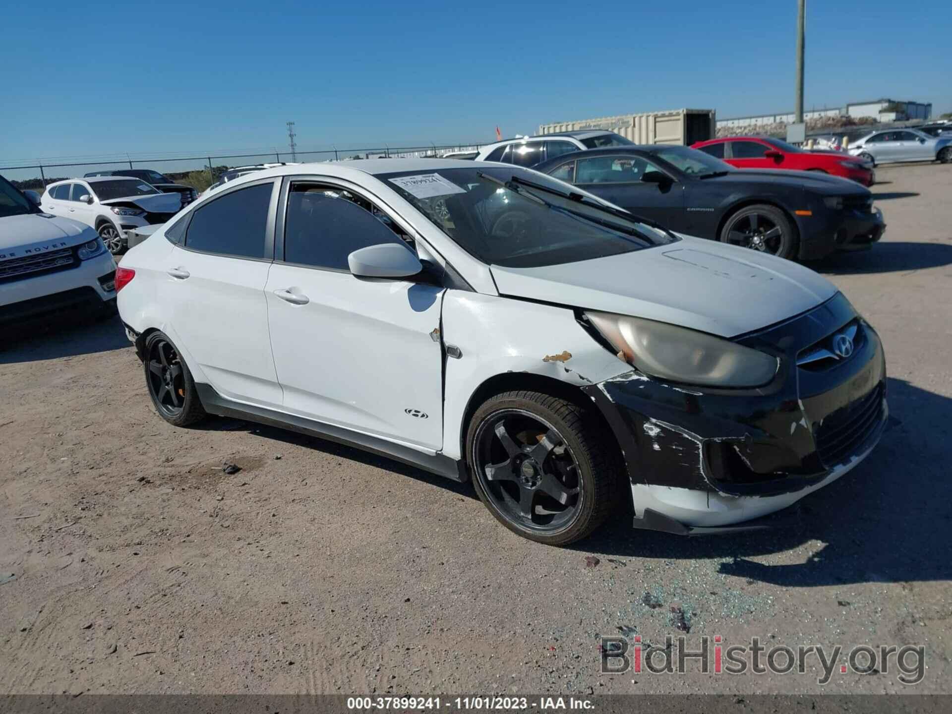 Photo KMHCT4AE5CU188223 - HYUNDAI ACCENT 2012