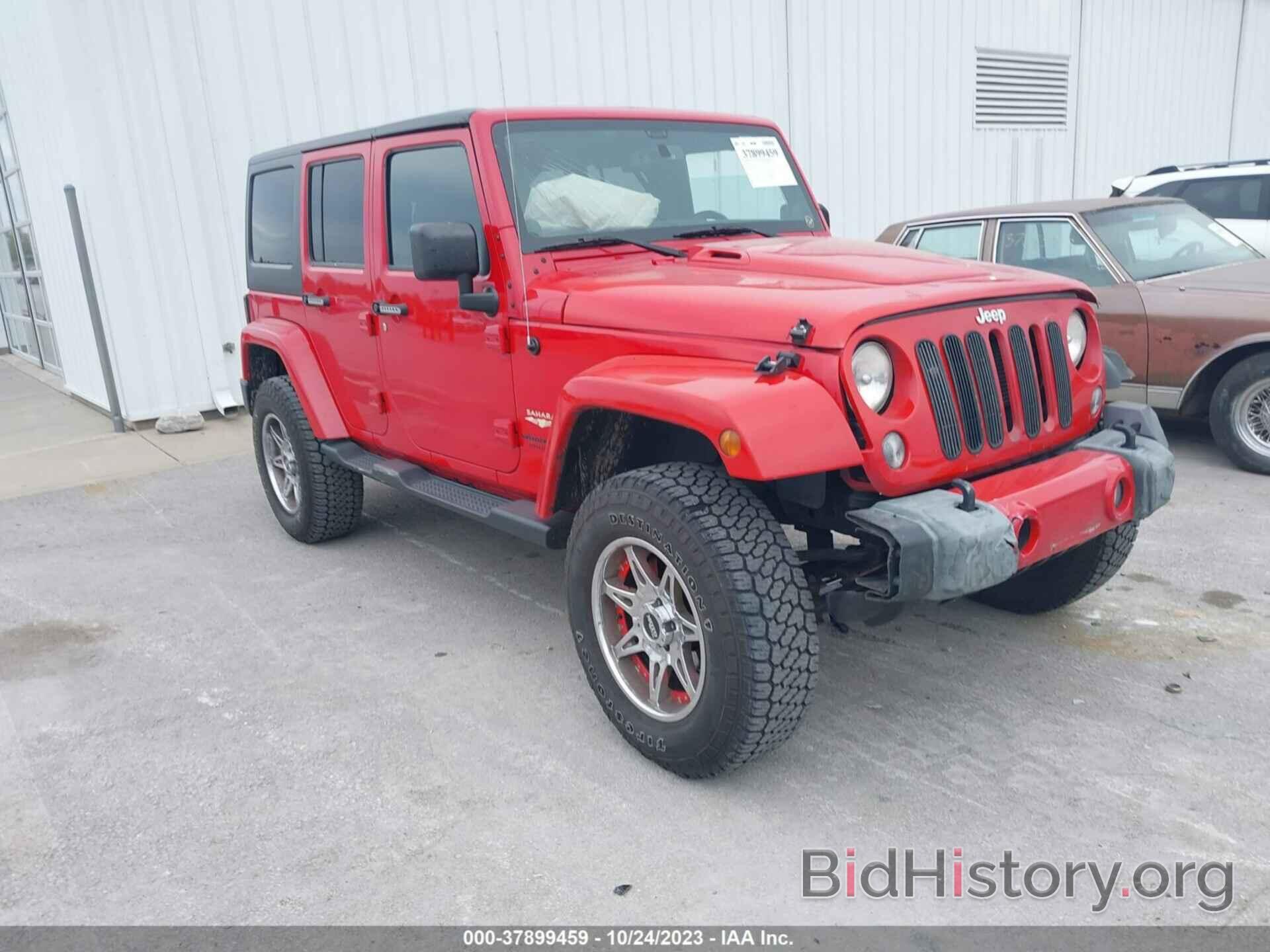 Photo 1C4BJWEG5EL263167 - JEEP WRANGLER UNLIMITED 2014