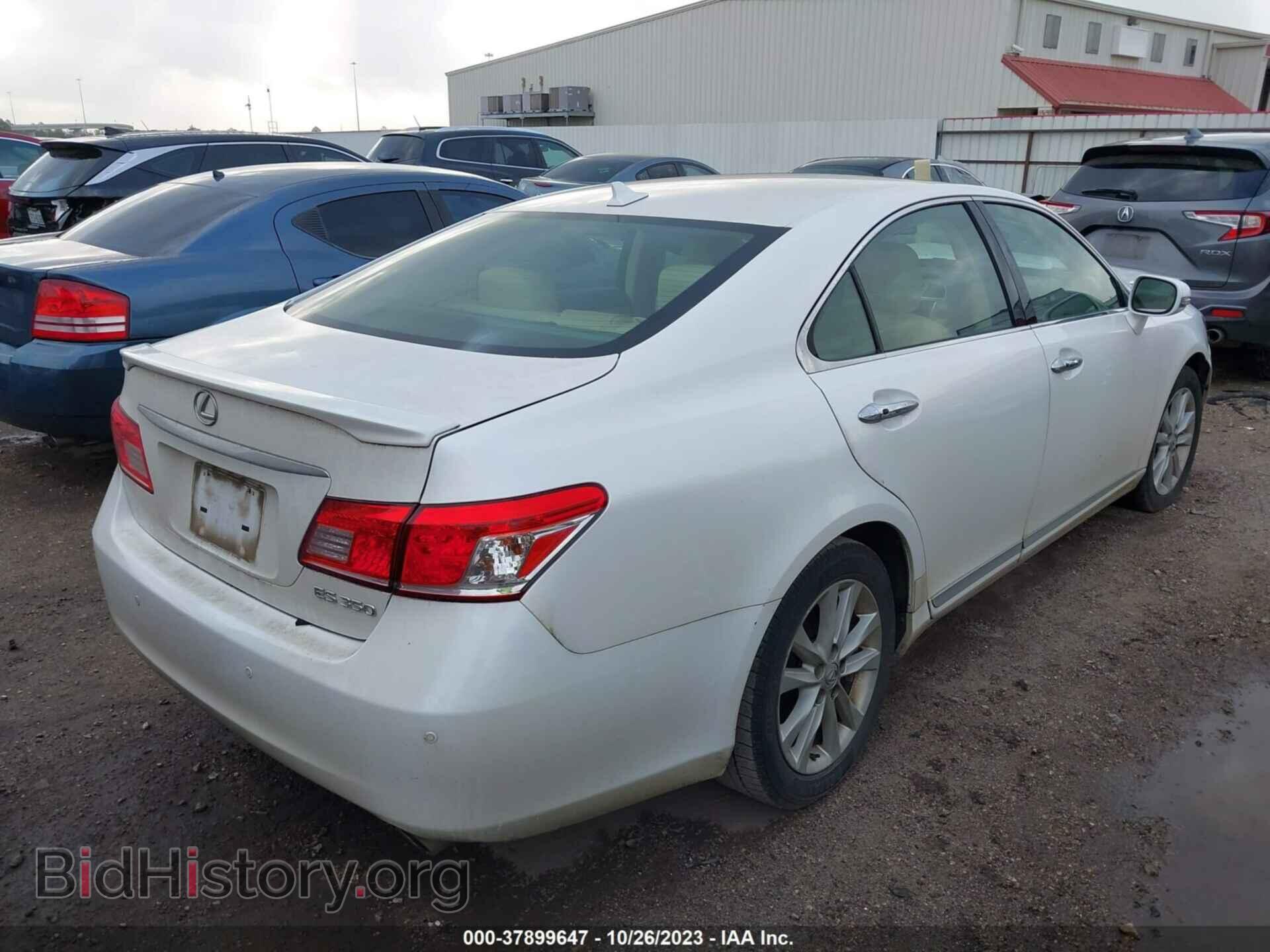 2011 LEXUS ES 350 - VIN: JTHBK1EG0B2447237 - Фото 4