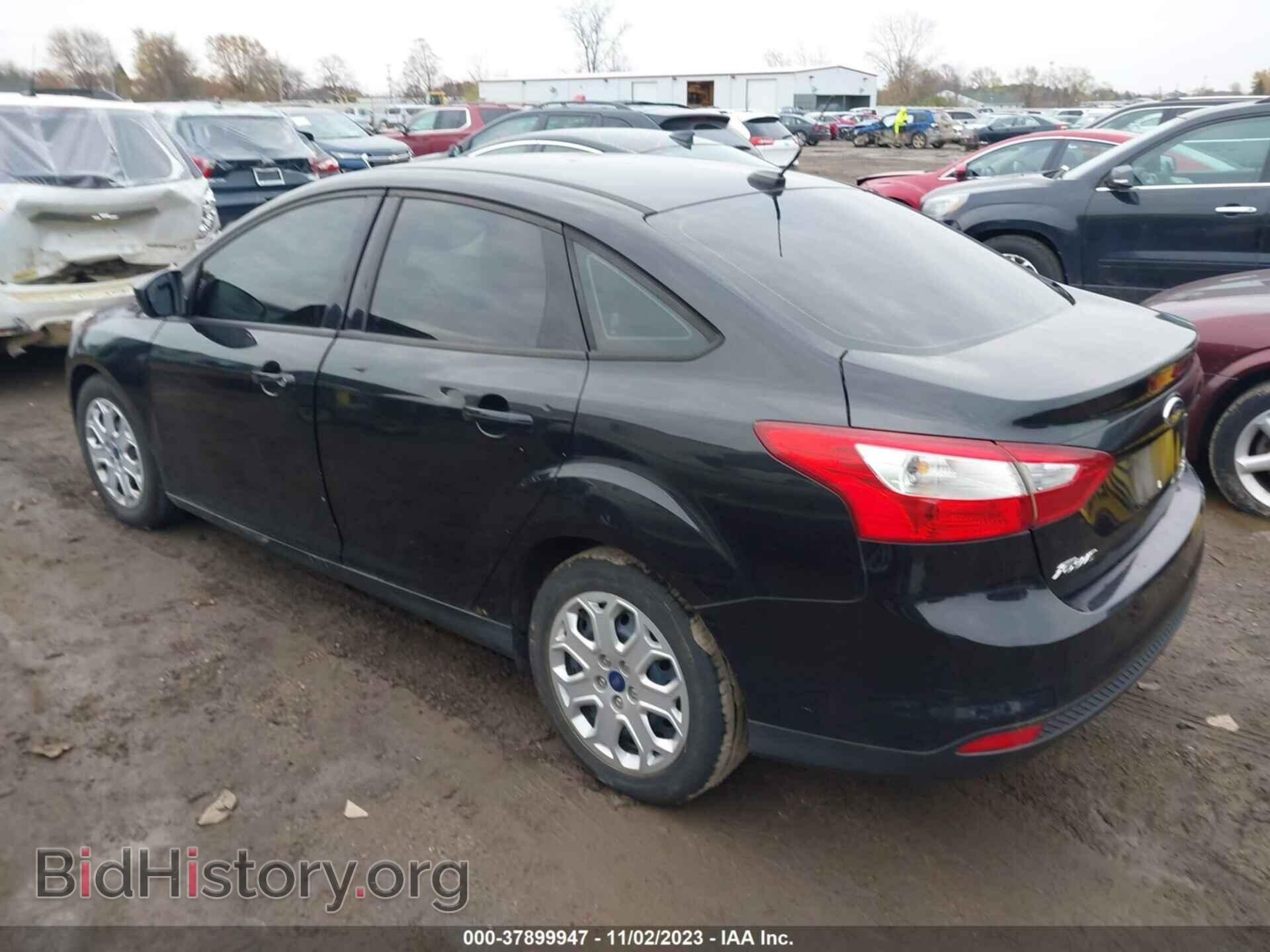 2012 FORD FOCUS - VIN: 1FAHP3F29CL370784 - Фото 3