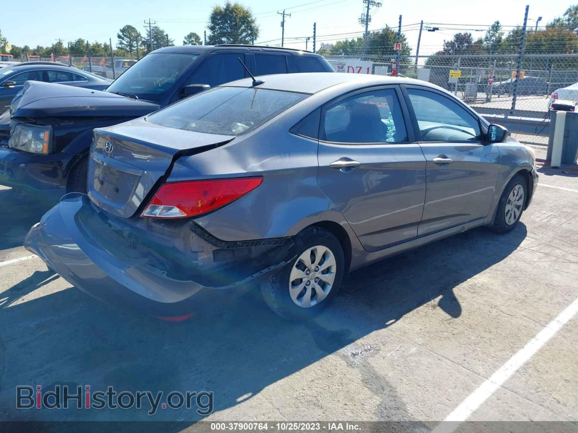 2015 HYUNDAI ACCENT - VIN: KMHCT4AE2FU847282 - Фото 4
