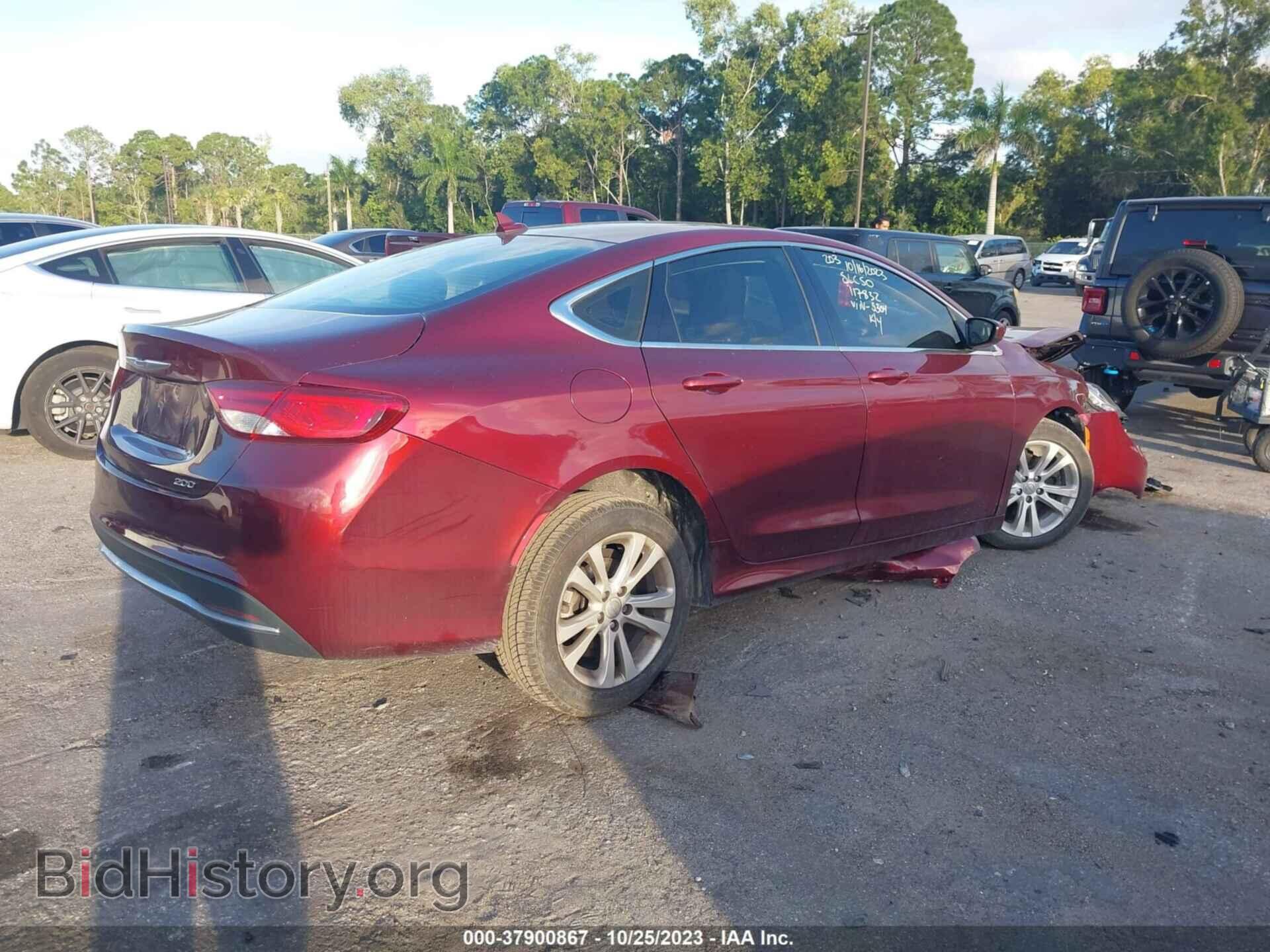 2015 CHRYSLER 200 - VIN: 1C3CCCAB3FN735304 - Фото 4