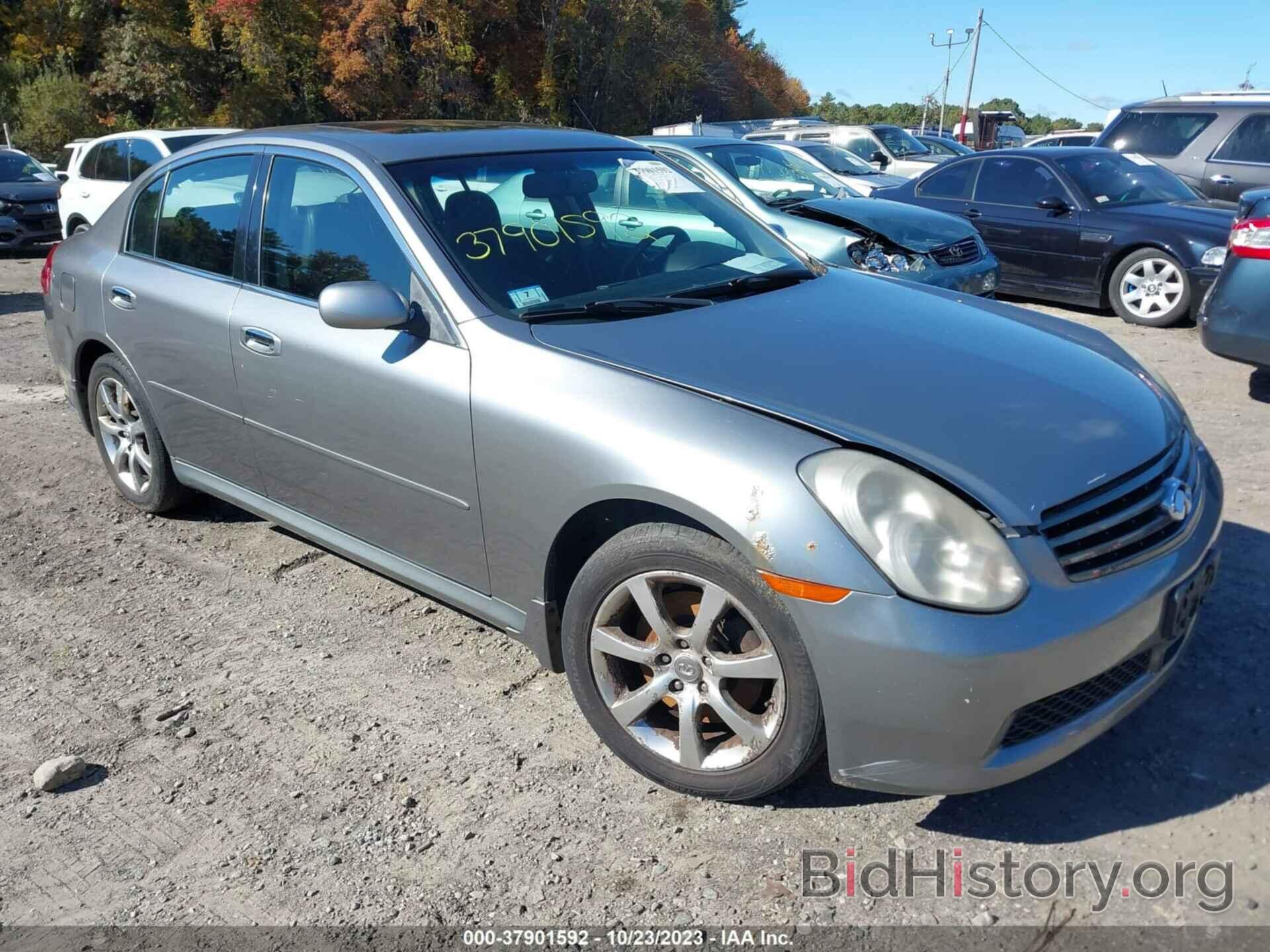 Photo JNKCV51F86M614356 - INFINITI G35 SEDAN 2006