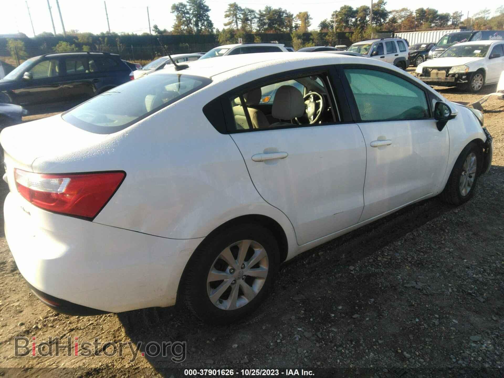 2013 KIA RIO - VIN: KNADN4A33D6096256 - Фото 4