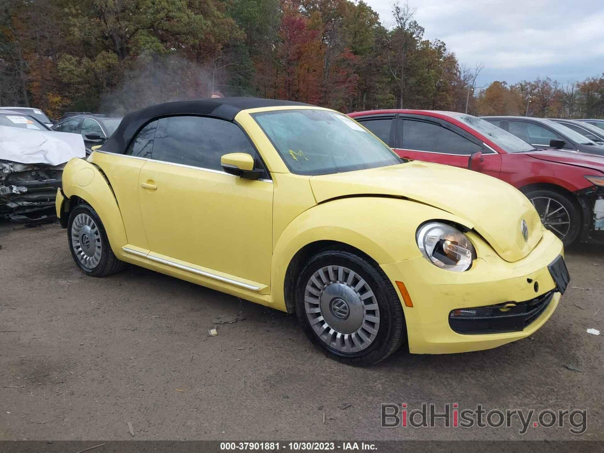 Photo 3VW5P7AT4DM825333 - VOLKSWAGEN BEETLE CONVERTIBLE 2013