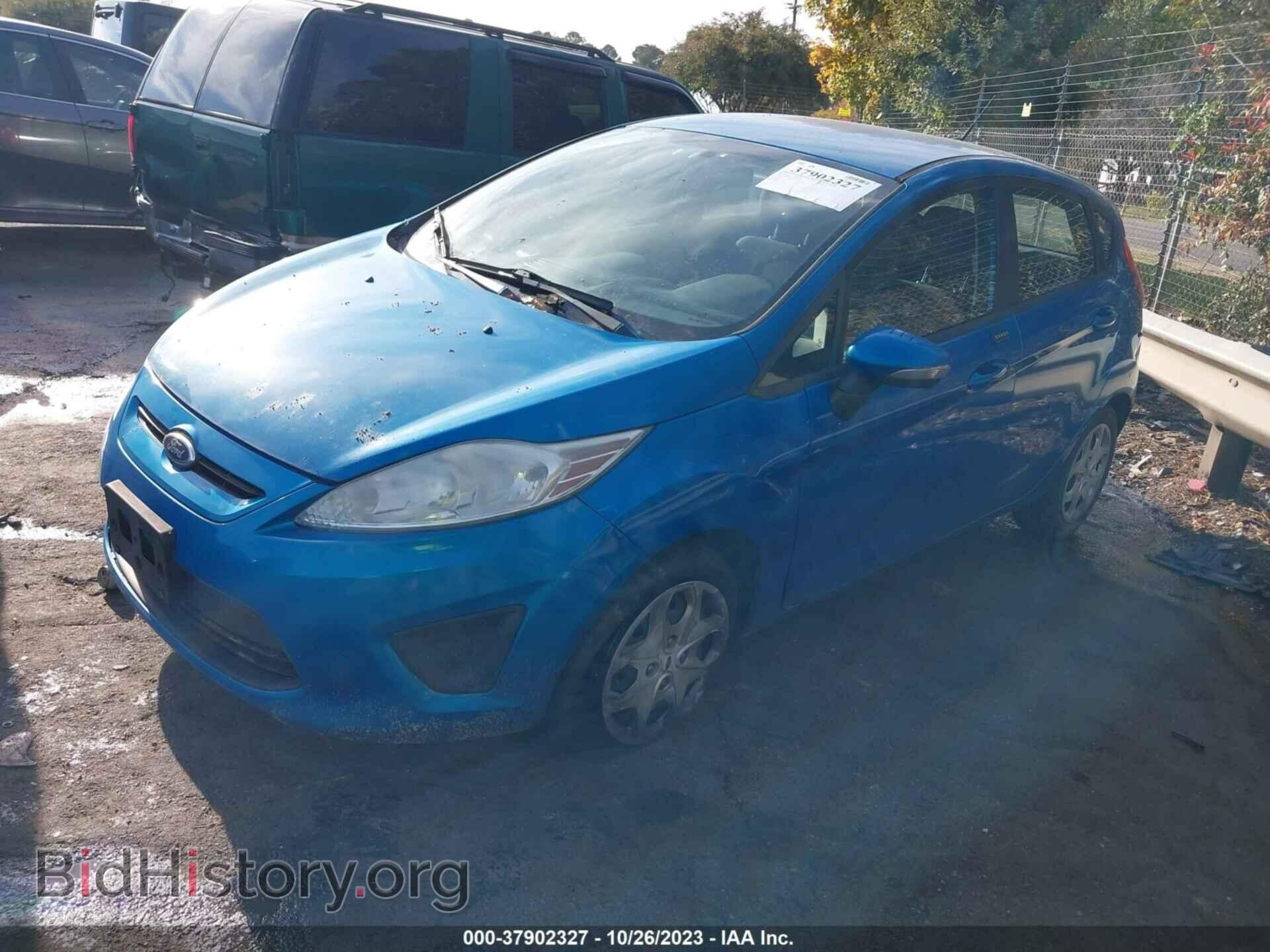 2013 FORD FIESTA - VIN: 3FADP4EJ4DM177987 - Фото 2