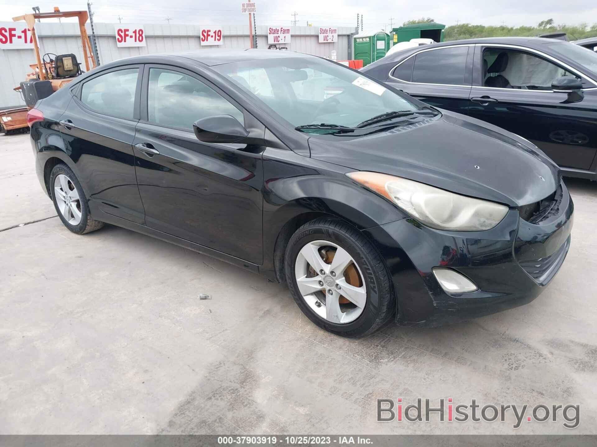 Photo KMHDH4AE3CU205123 - HYUNDAI ELANTRA 2012