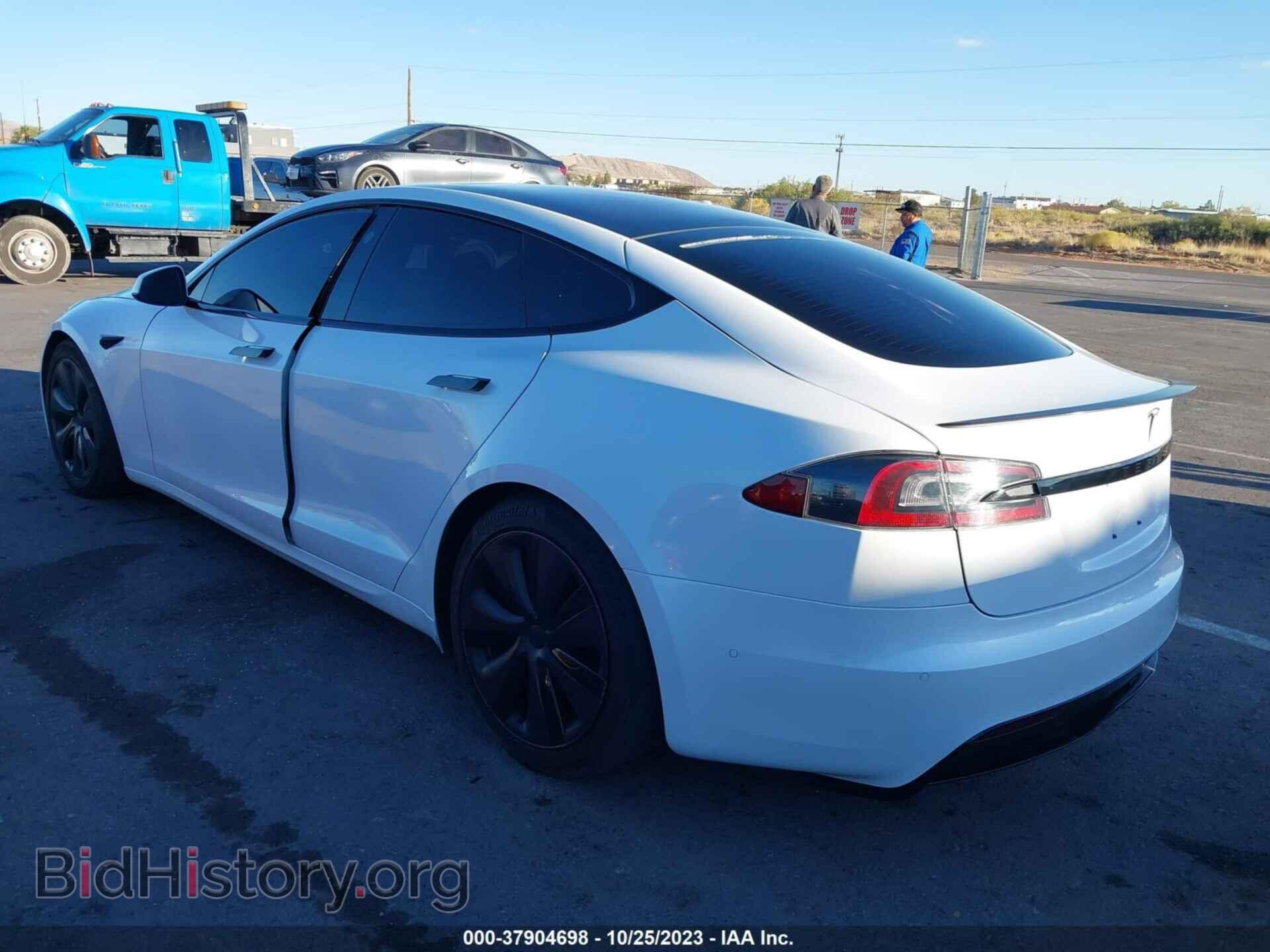 2021 TESLA MODEL S - VIN: 5YJSA1E60MF453020 - Фото 3