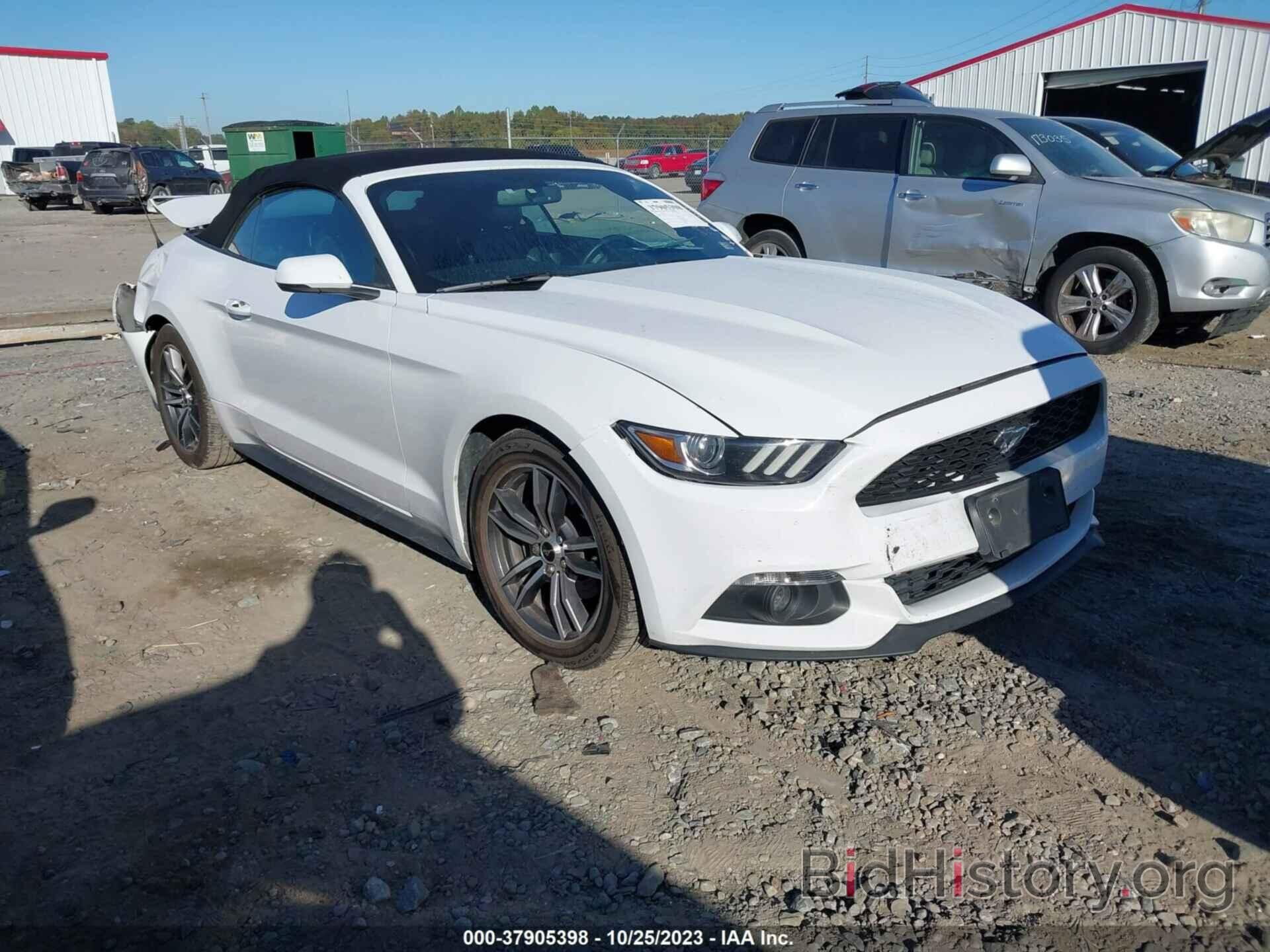 Photo 1FATP8UHXH5295474 - FORD MUSTANG 2017