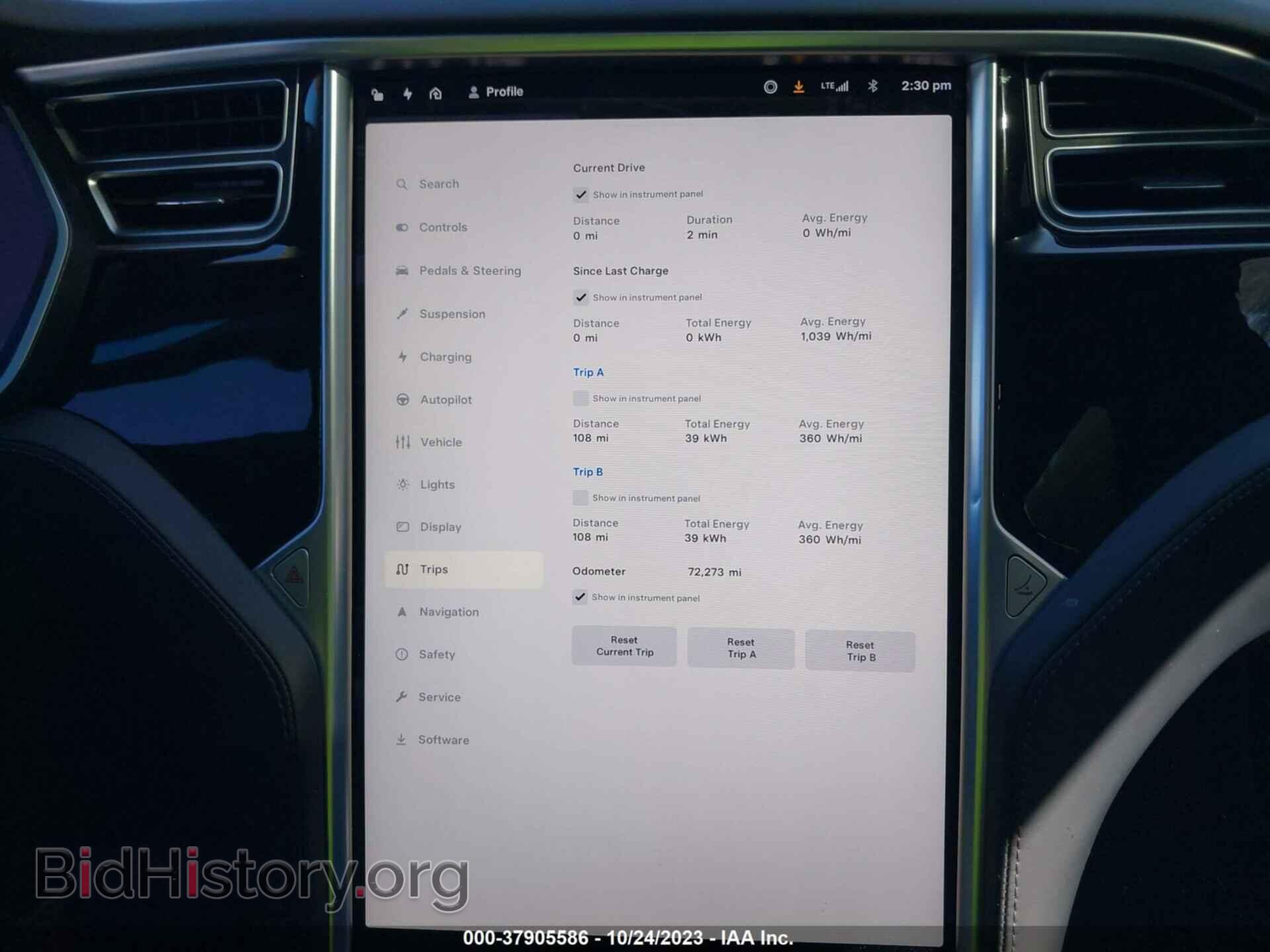 2017 TESLA MODEL X - VIN: 5YJXCDE28HF059642 - Photo 7