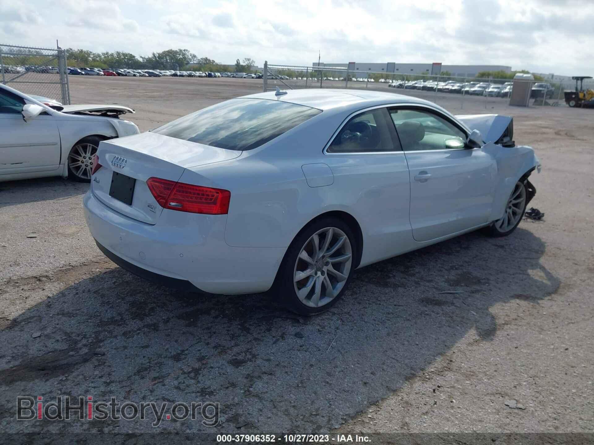 2014 AUDI A5 - VIN: WAULFAFR7EA042848 - Фото 4