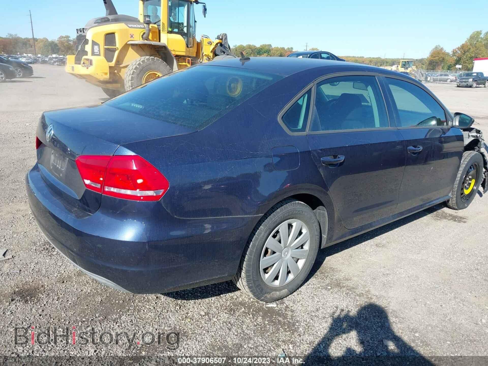 2012 VOLKSWAGEN PASSAT - VIN: 1VWAP7A34CC034170 - Фото 4