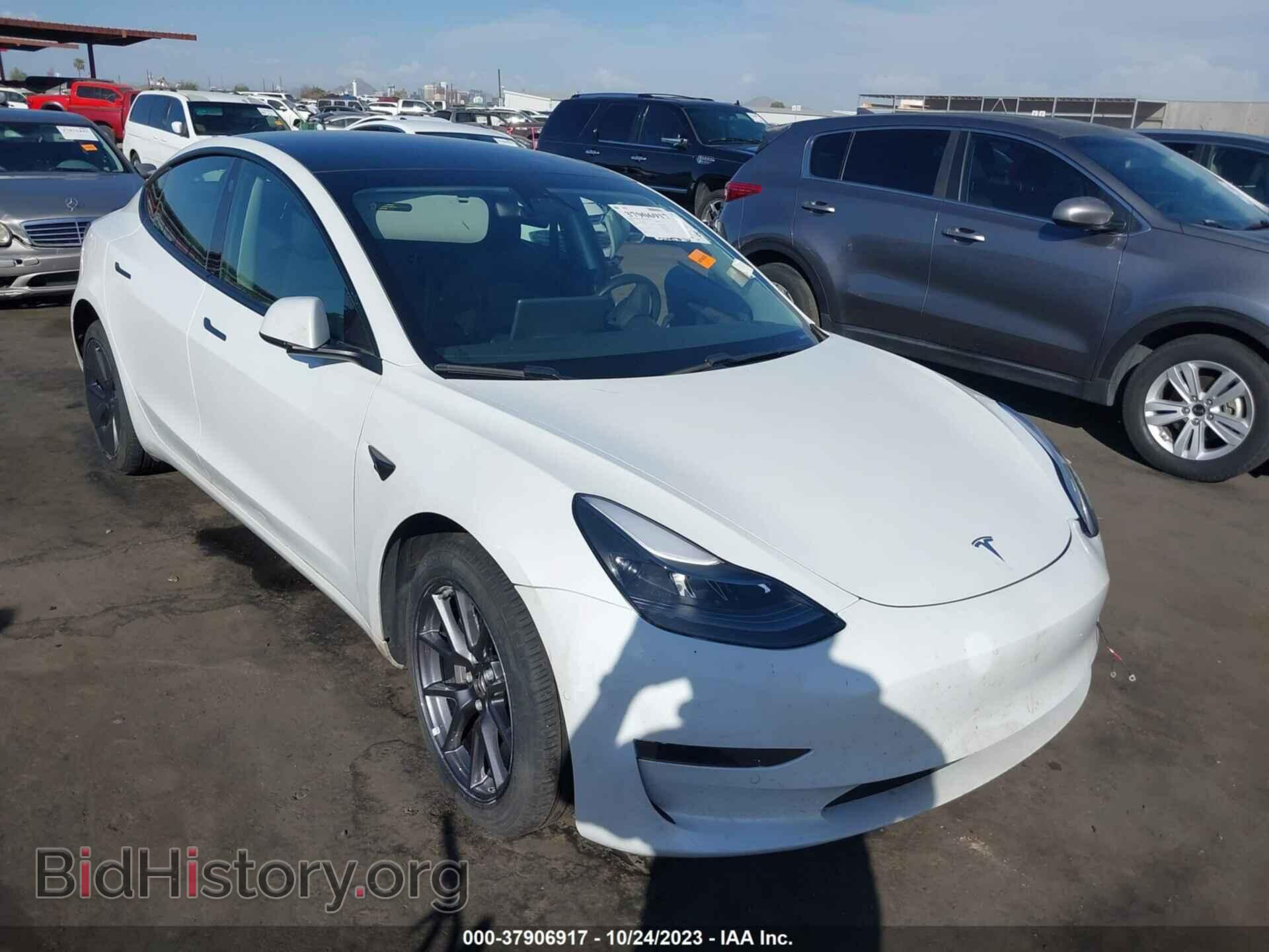Photo 5YJ3E1EA7MF057938 - TESLA MODEL 3 2021