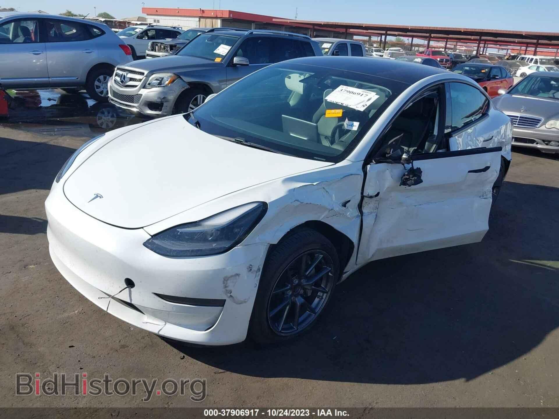 2021 TESLA MODEL 3 - VIN: 5YJ3E1EA7MF057938 - Фото 2