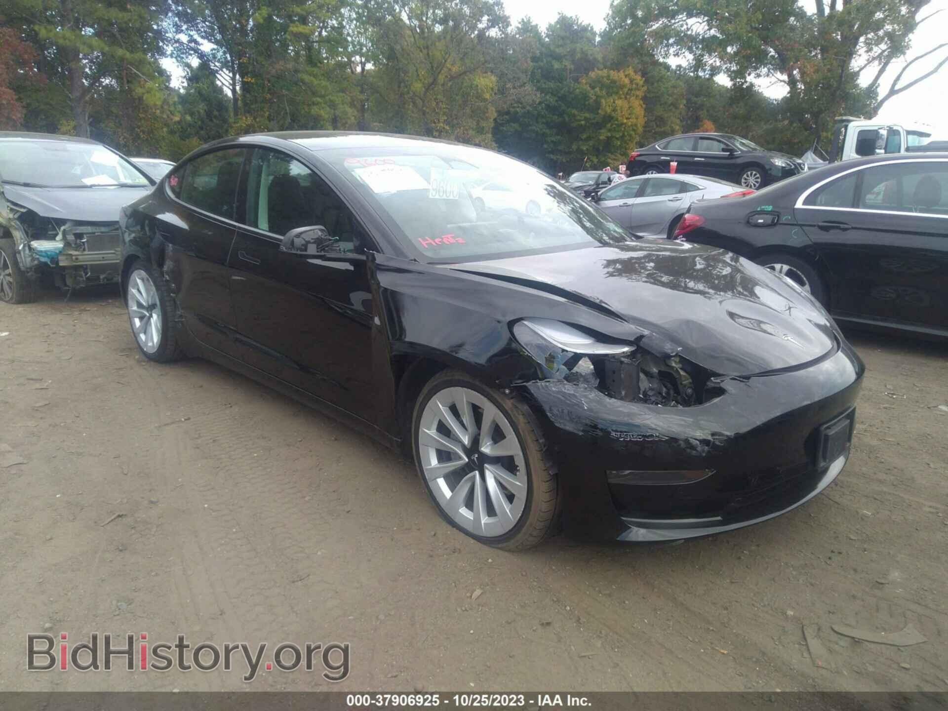 Photo 5YJ3E1EA6NF290727 - TESLA MODEL 3 2022
