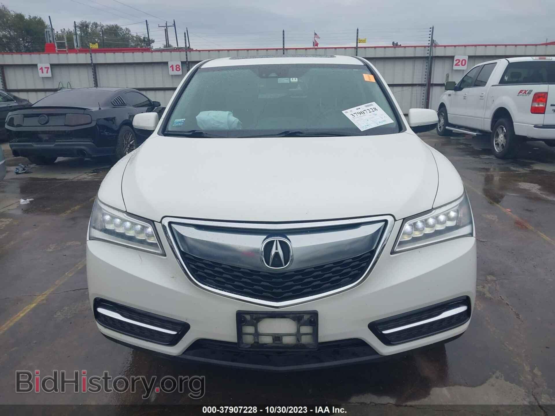2016 ACURA MDX - VIN: 5FRYD3H47GB016013 - Фото 12