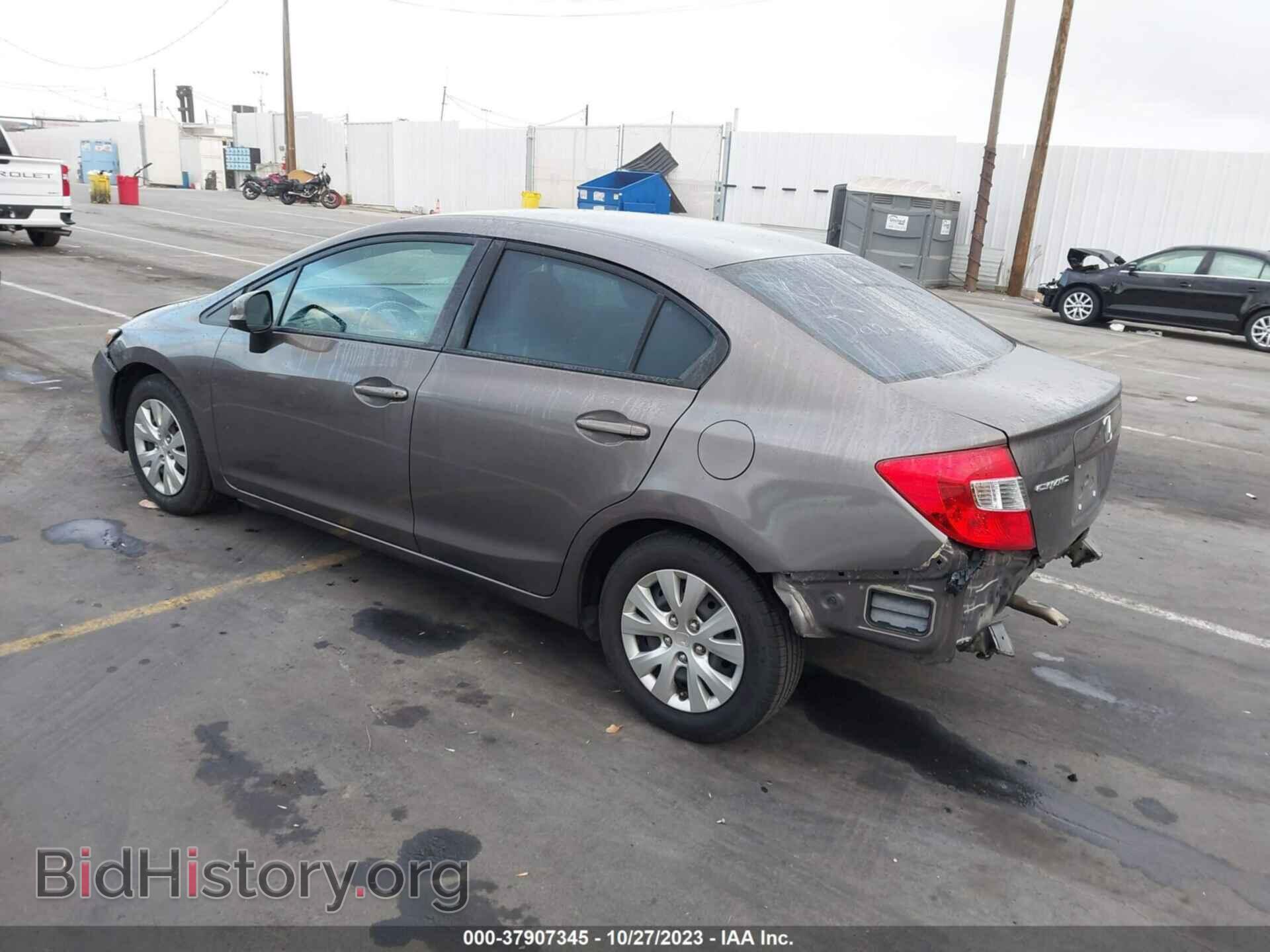 2012 HONDA CIVIC SDN - VIN: 19XFB2F52CE355055 - Фото 3