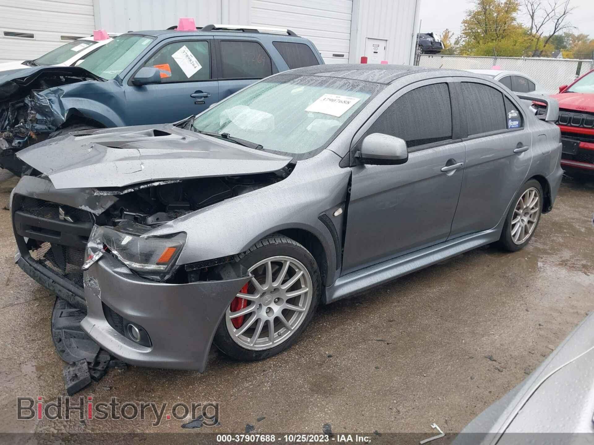 2012 MITSUBISHI LANCER EVOLUTION - VIN: JA32W8FV0CU025243 - Фото 2