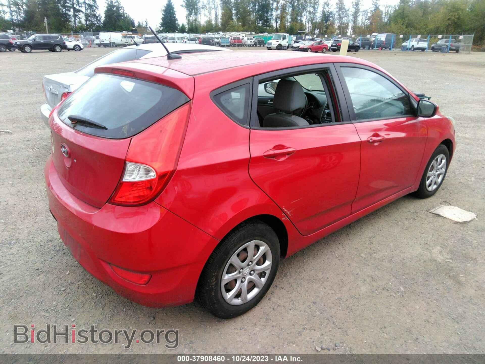 2014 HYUNDAI ACCENT - VIN: KMHCT5AE2EU190102 - Фото 4