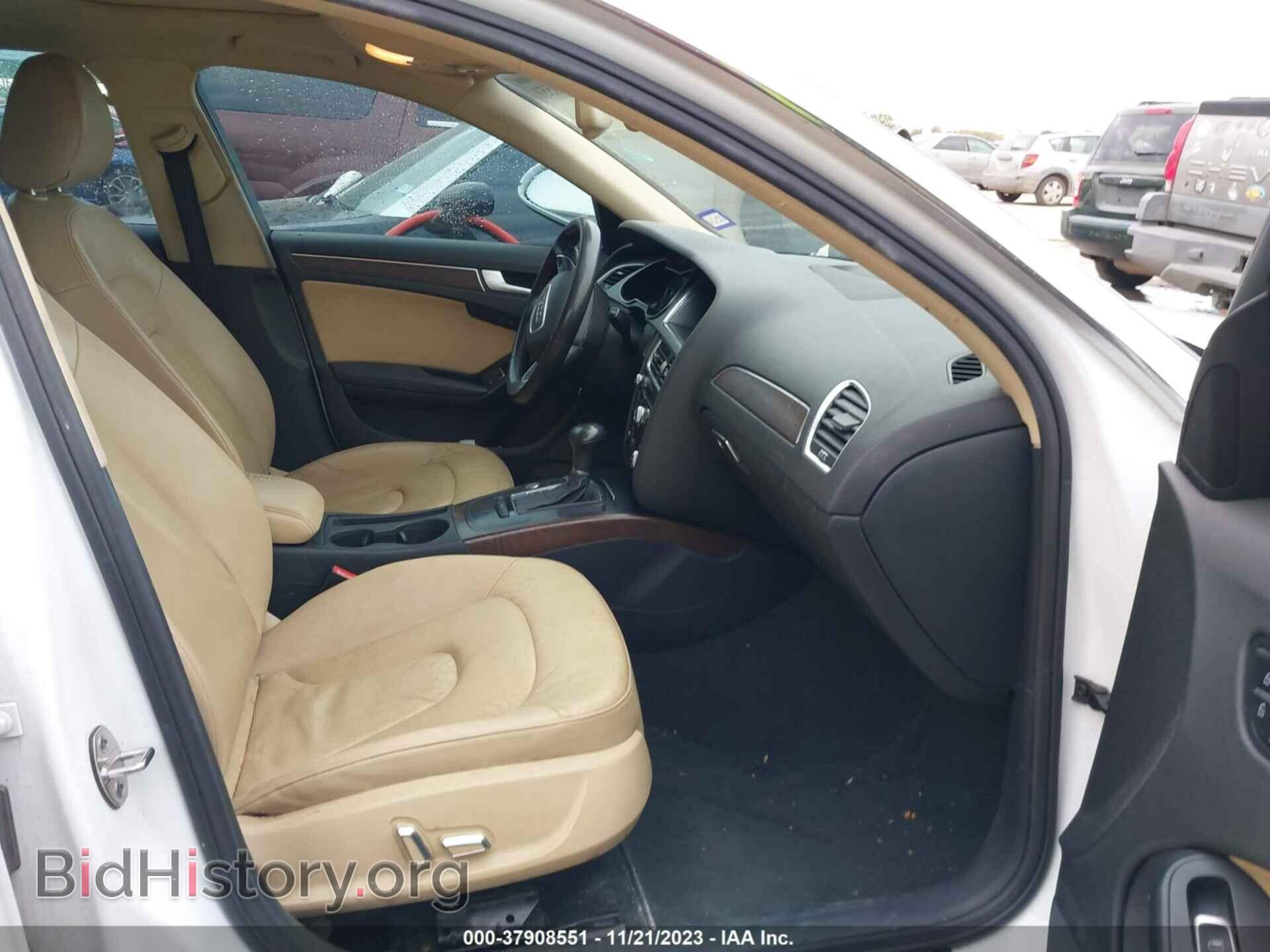2013 AUDI A4 - VIN: WAUEFAFL2DN033129 - Photo 5