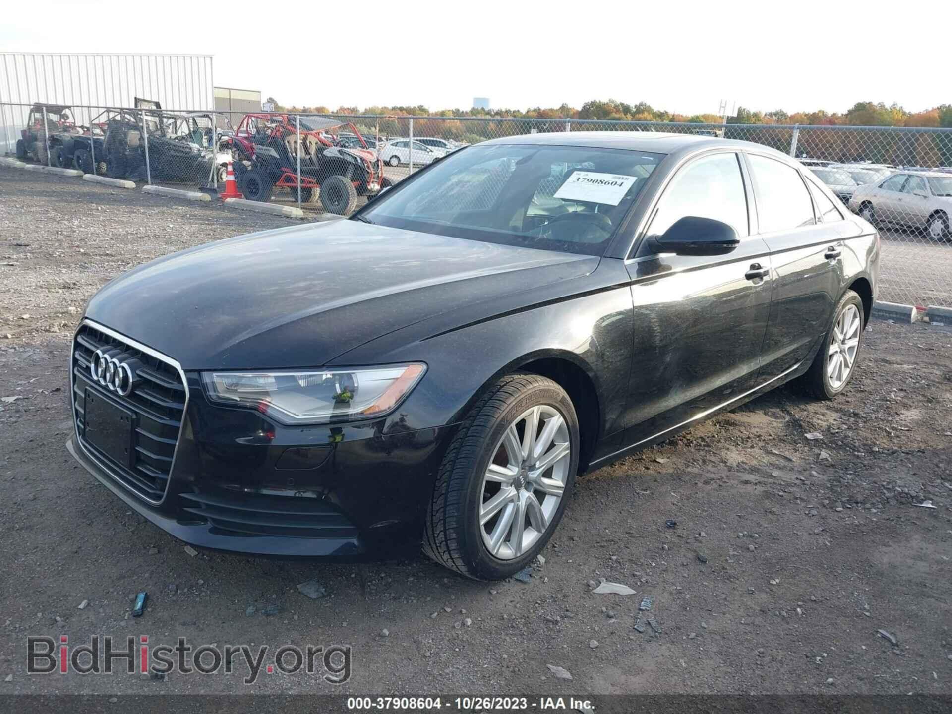 2013 AUDI A6 - VIN: WAUGFAFC3DN018907 - Фото 2