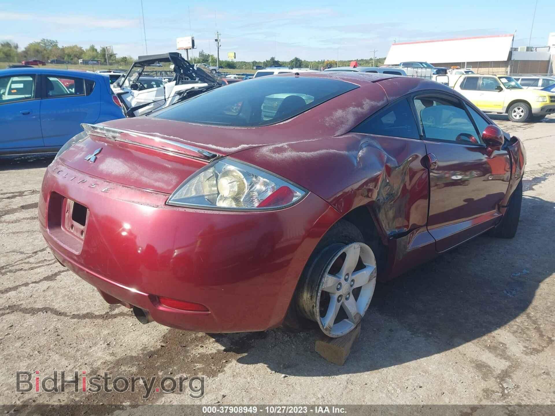 2006 MITSUBISHI ECLIPSE - VIN: 4A3AK24F46E012976 - Фото 4