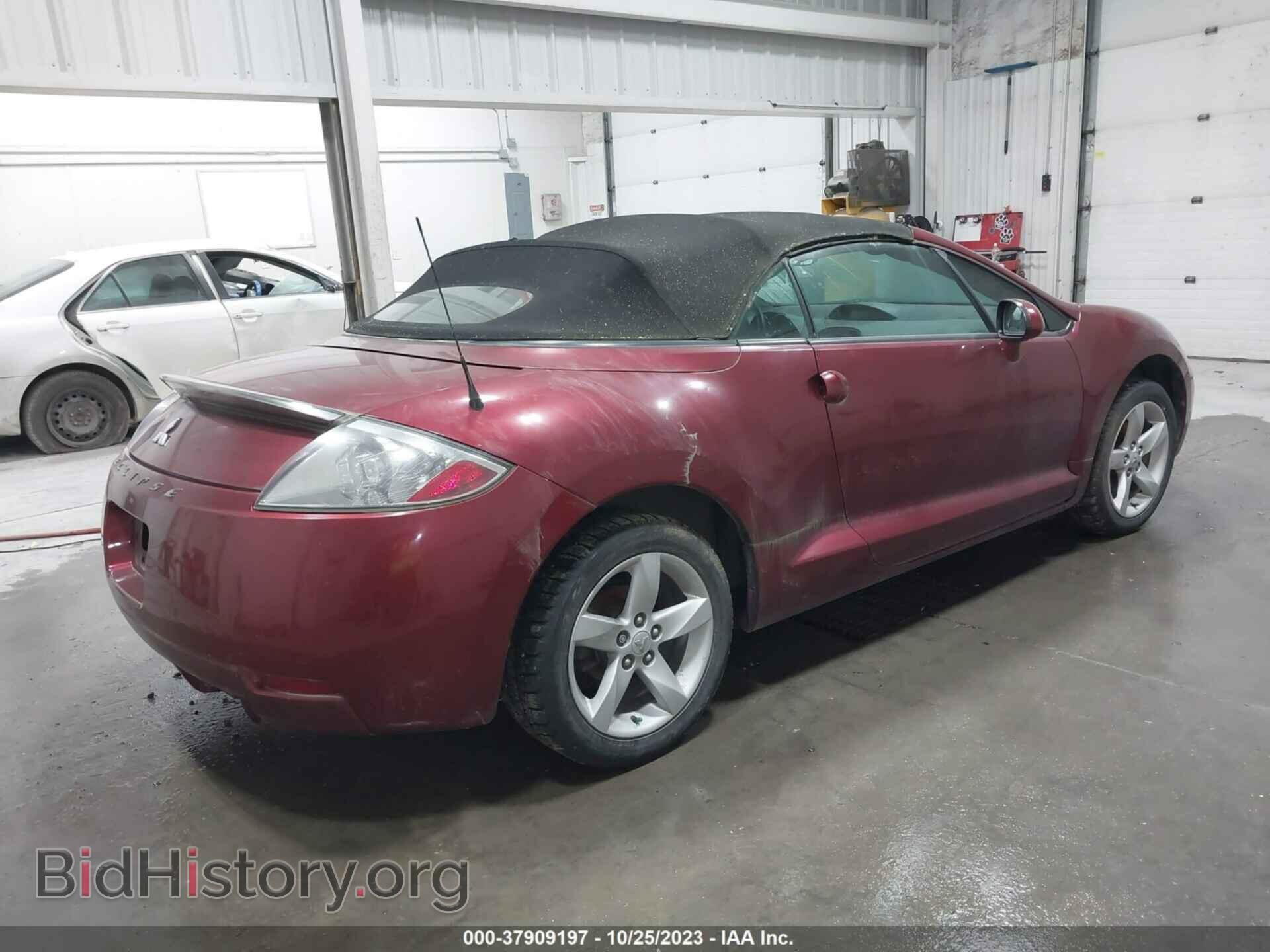 2007 MITSUBISHI ECLIPSE SPYDER - VIN: 4A3AL25F17E027223 - Фото 4