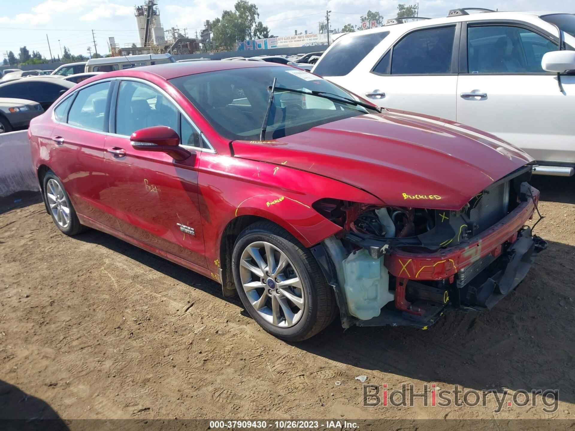 Photo 3FA6P0SU8HR122242 - FORD FUSION ENERGI 2017