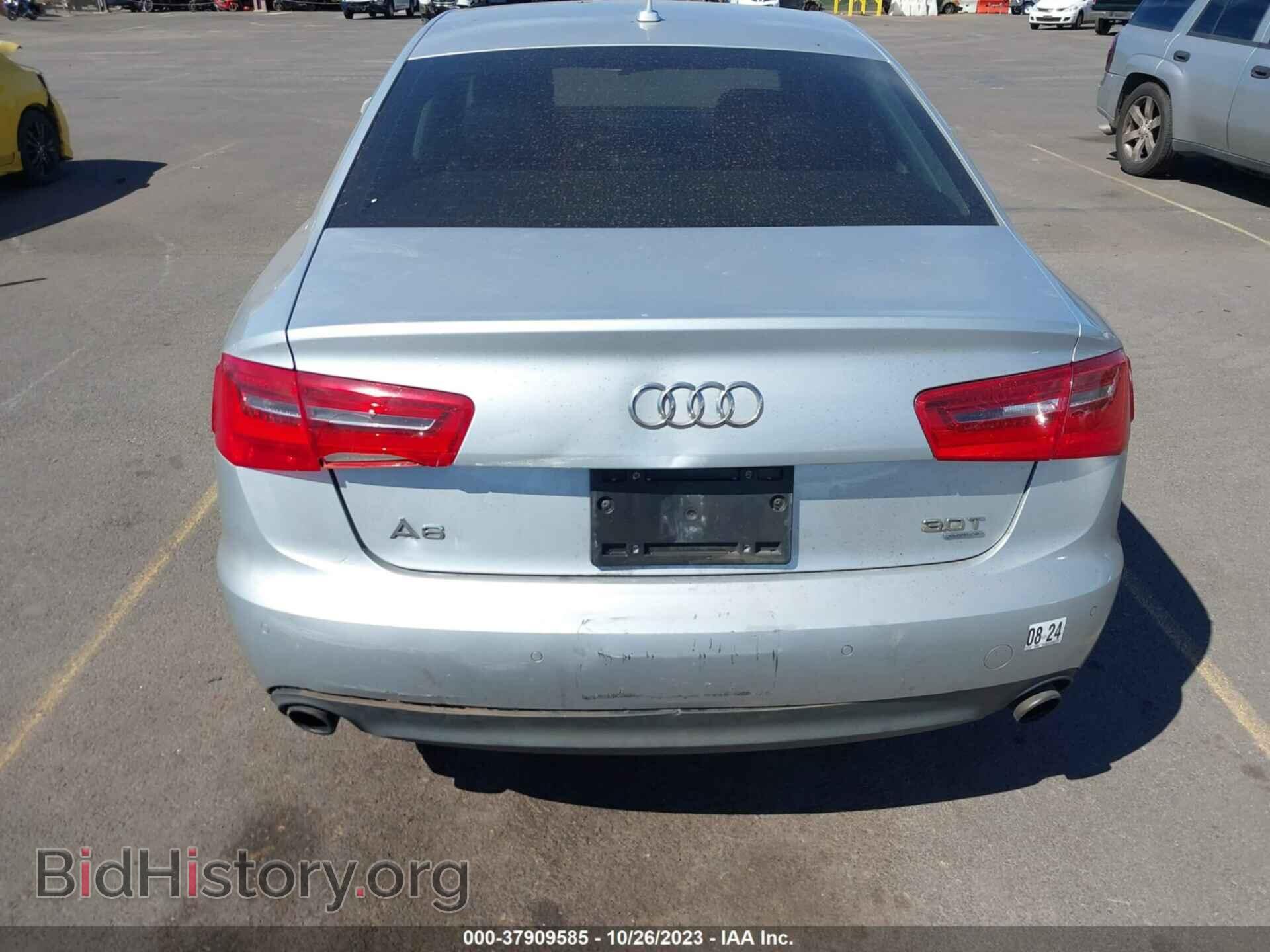 2012 AUDI A6 - VIN: WAUBGAFC5CN027016 - Фото 6