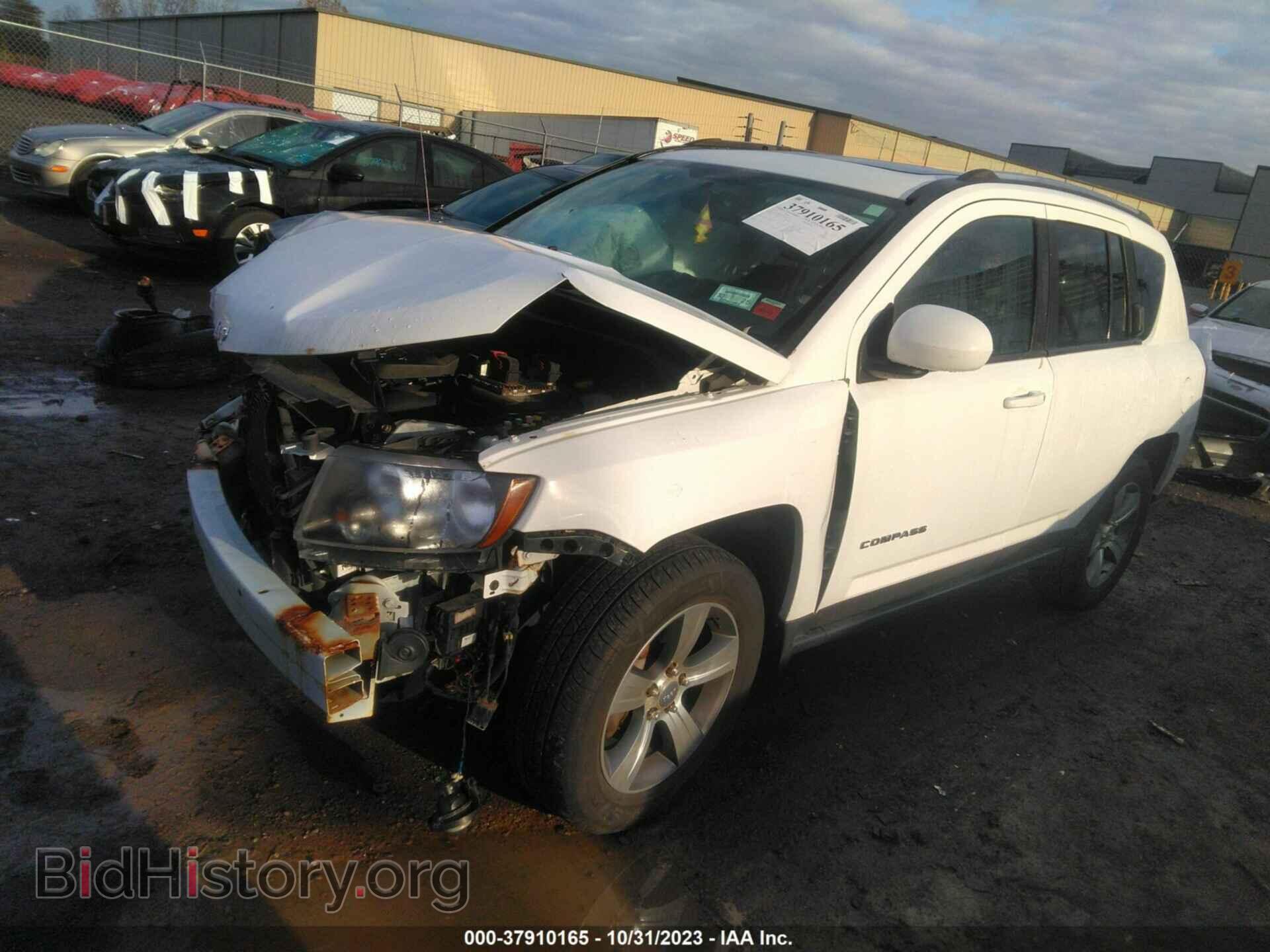 2016 JEEP COMPASS - VIN: 1C4NJDEB6GD673222 - Фото 2