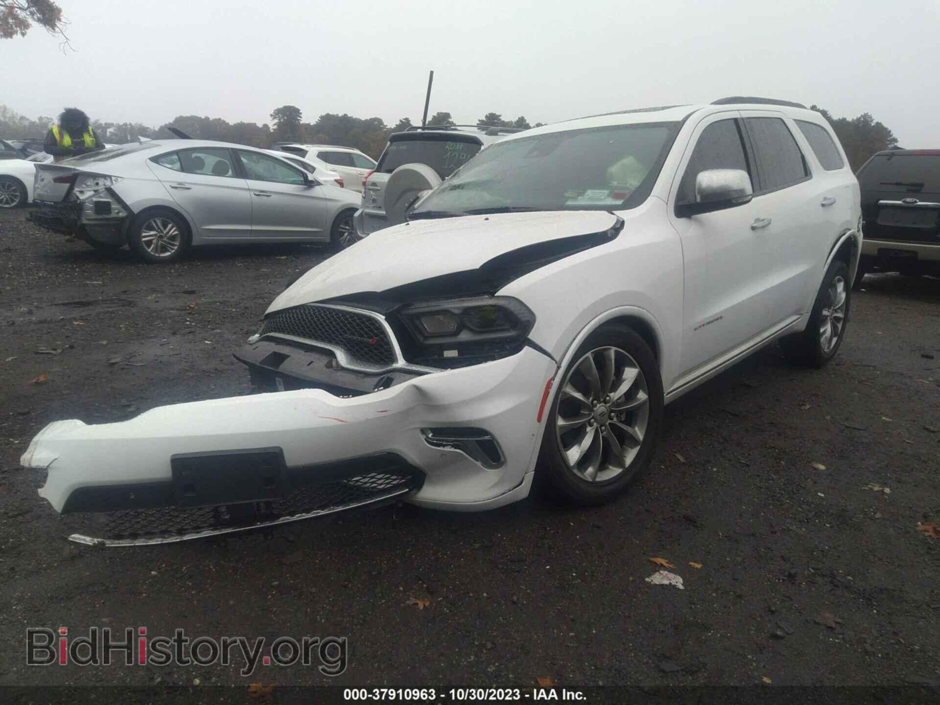 2021 DODGE DURANGO - VIN: 1C4RDJEG0MC878913 - Фото 2