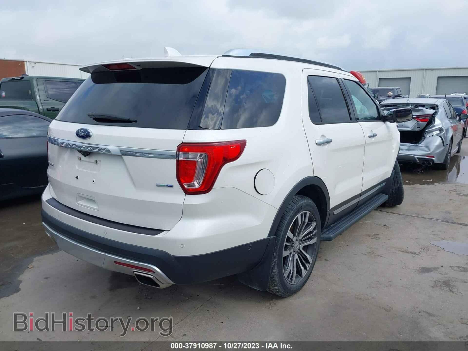 2017 FORD EXPLORER - VIN: 1FM5K8HT6HGB52408 - Фото 4