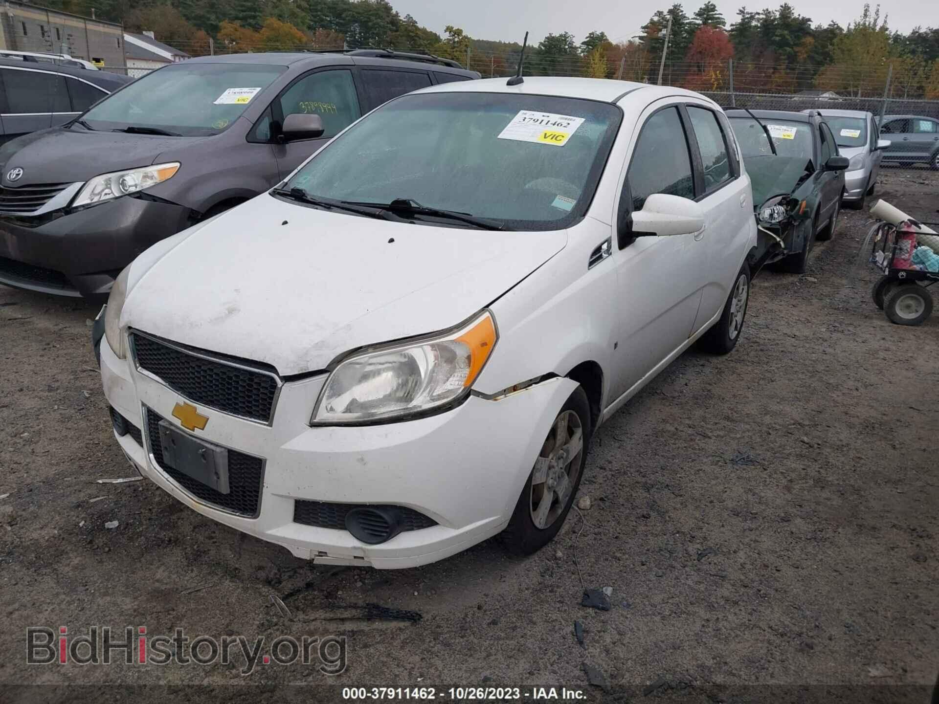 2009 CHEVROLET AVEO - VIN: KL1TD66E49B609544 - Фото 2