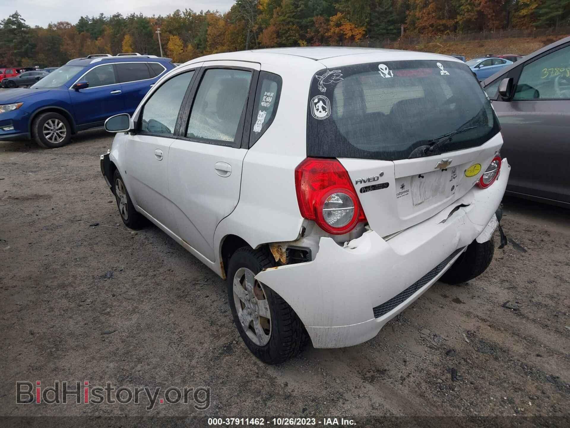 2009 CHEVROLET AVEO - VIN: KL1TD66E49B609544 - Фото 3