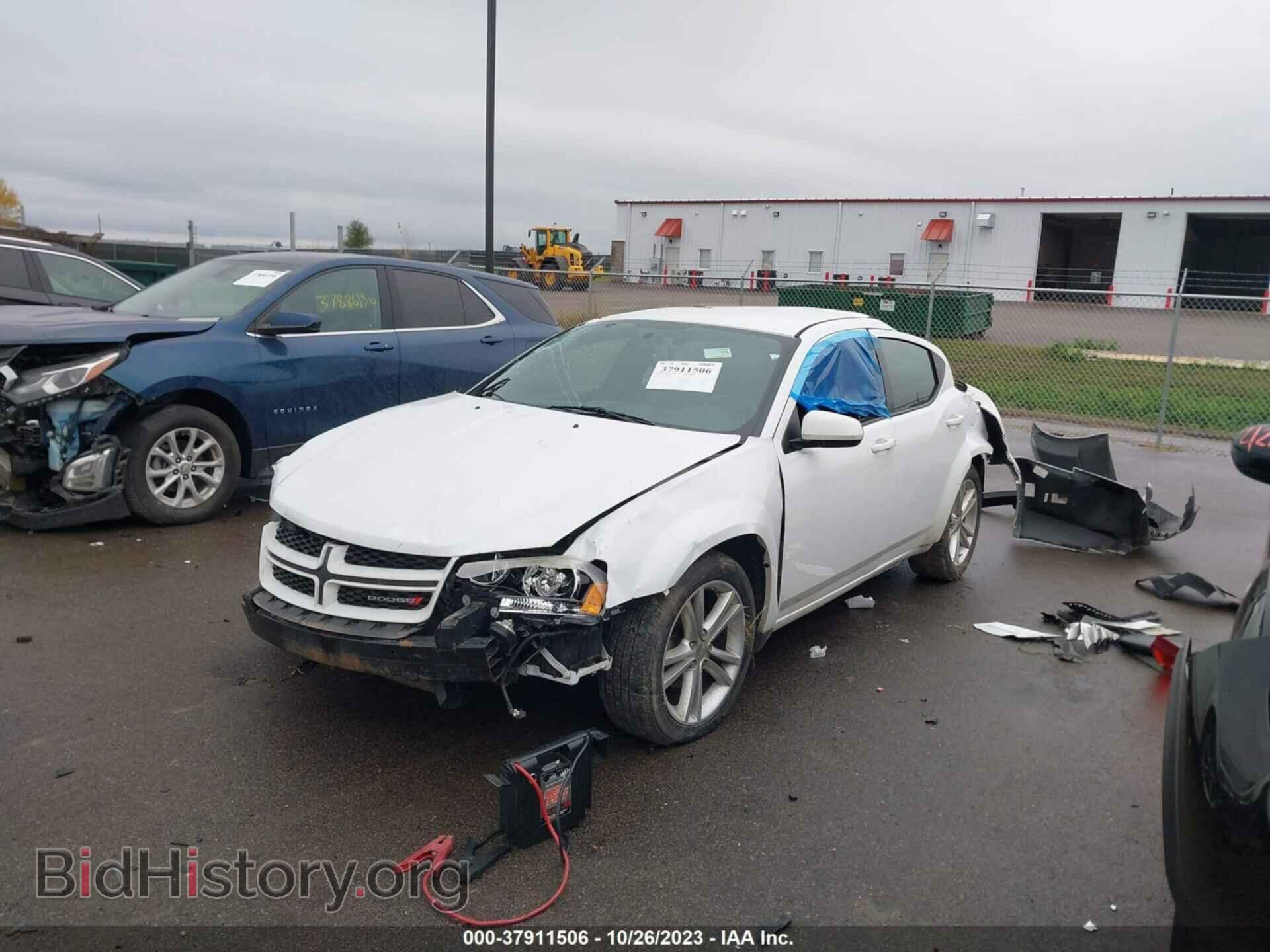 2014 DODGE AVENGER - VIN: 1C3CDZCB9EN184534 - Фото 2