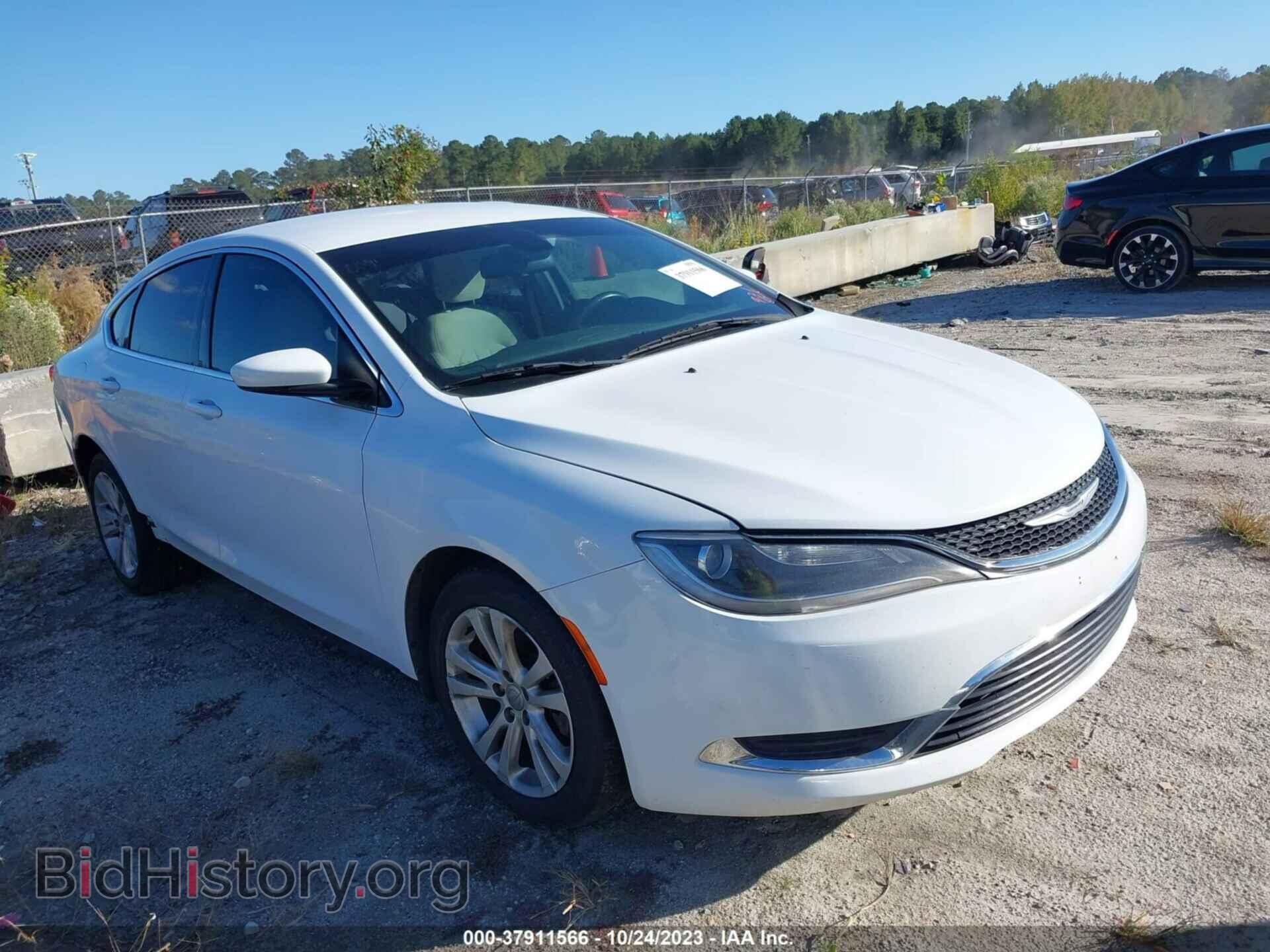 Фотография 1C3CCCABXFN705085 - CHRYSLER 200 2015