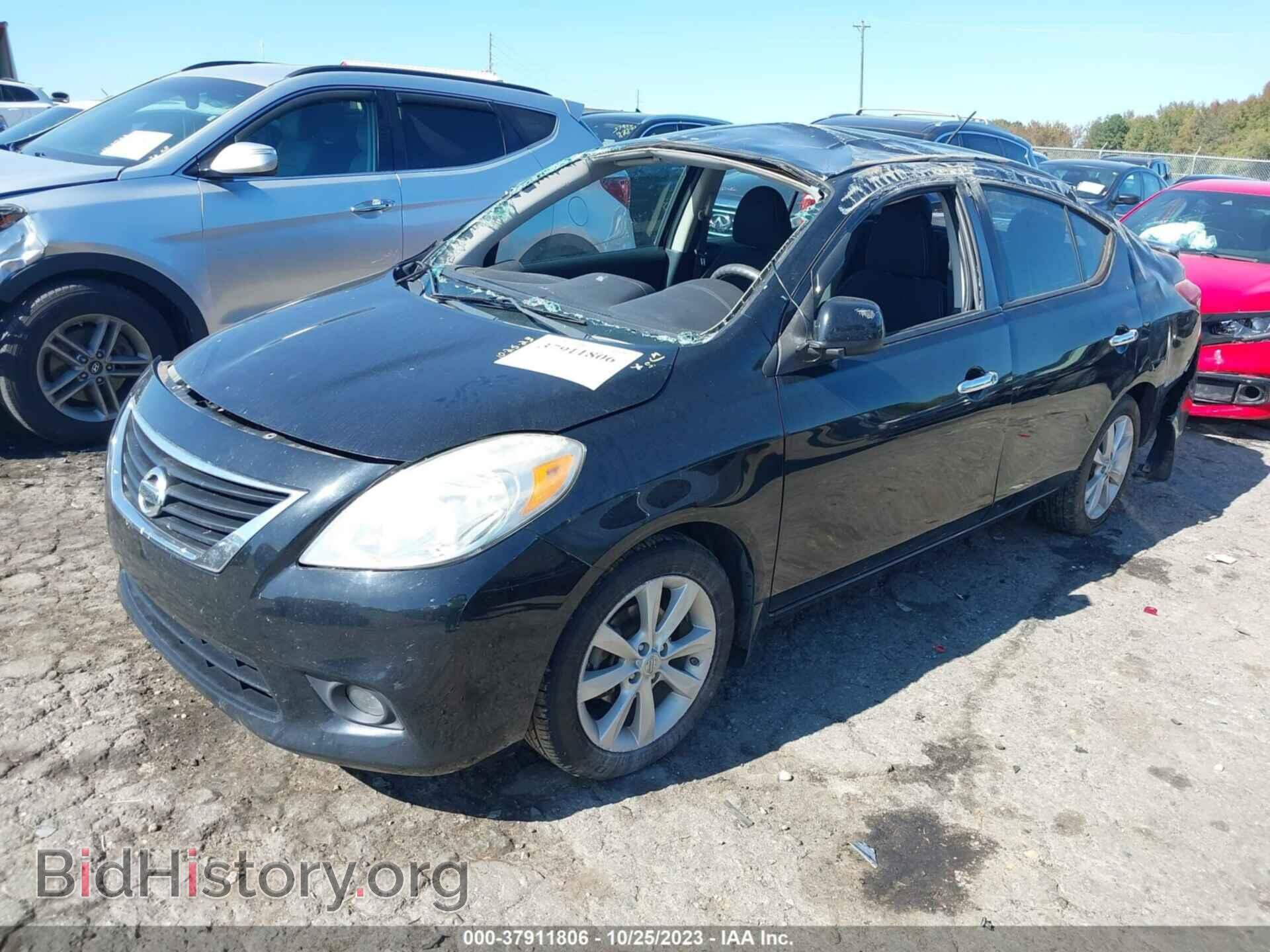 2014 NISSAN VERSA - VIN: 3N1CN7AP1EL855984 - Фото 2