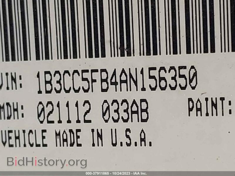 2010 Dodge AVENGER (VIN 1B3CC5FB4AN156350) — фото 9 из 11