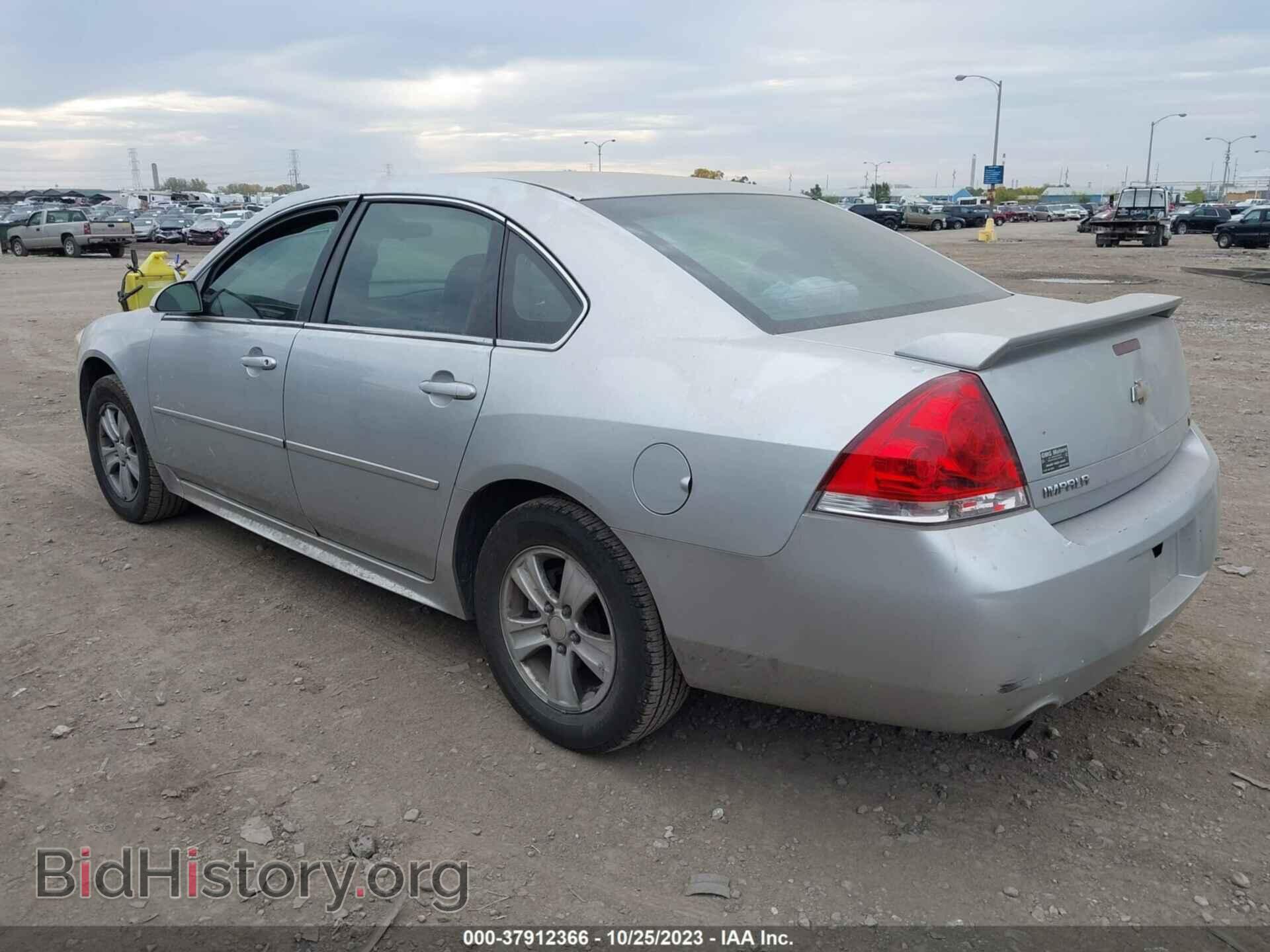2012 CHEVROLET IMPALA - VIN: 2G1WF5E37C1185125 - Фото 3