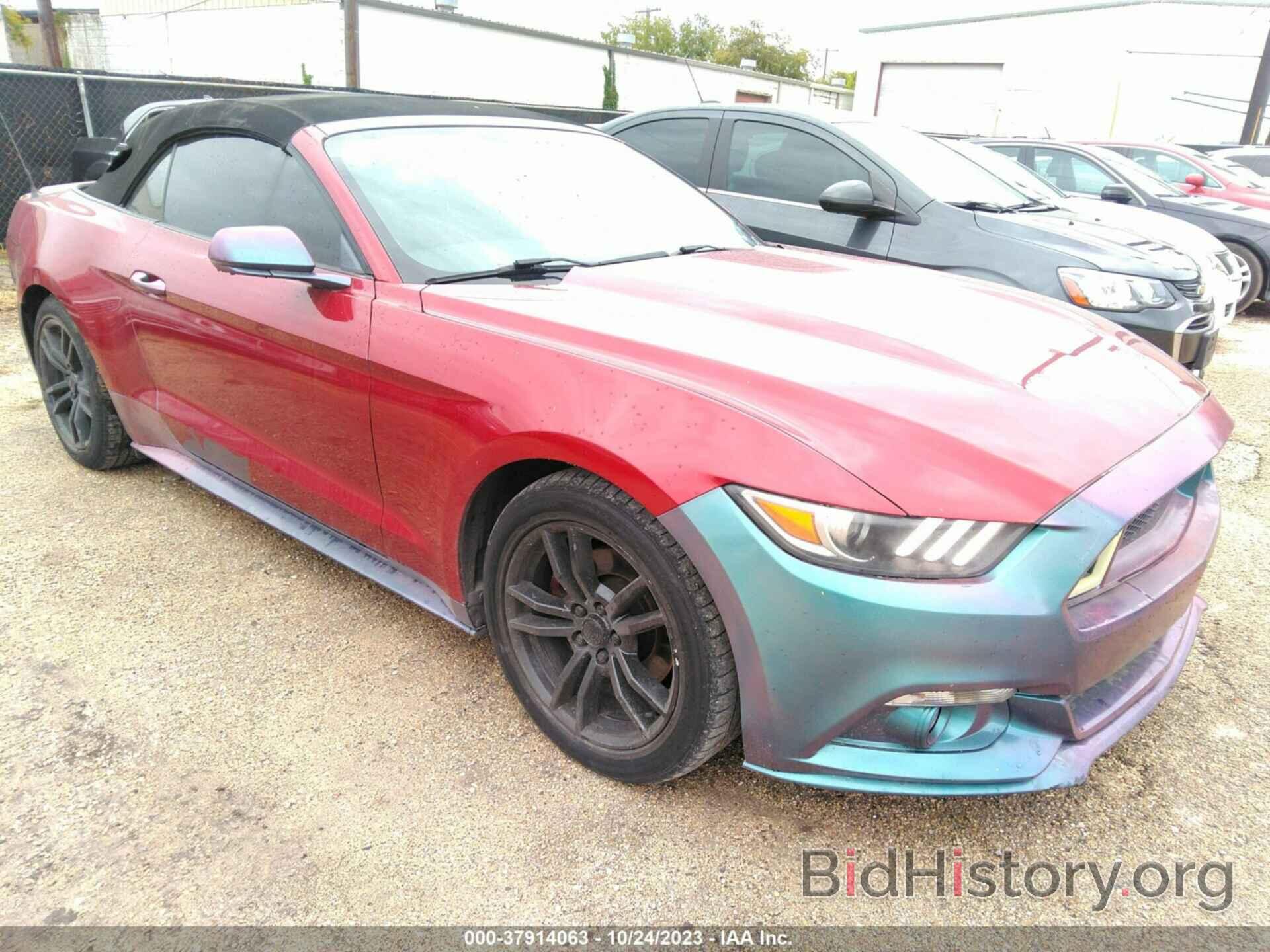 Photo 1FATP8UH3G5202910 - FORD MUSTANG 2016