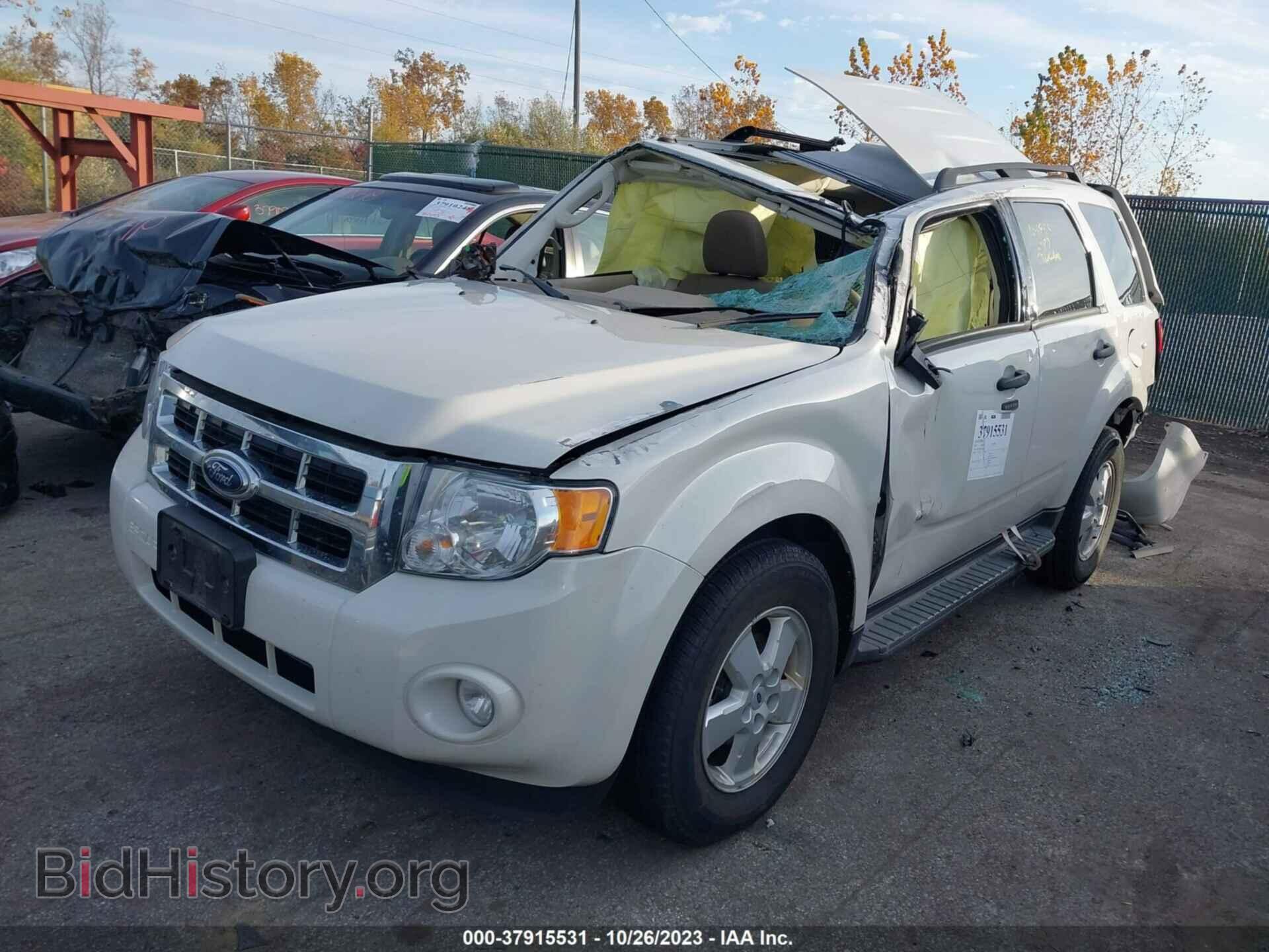 2010 FORD ESCAPE - VIN: 1FMCU9DG8AKA41314 - Фото 2