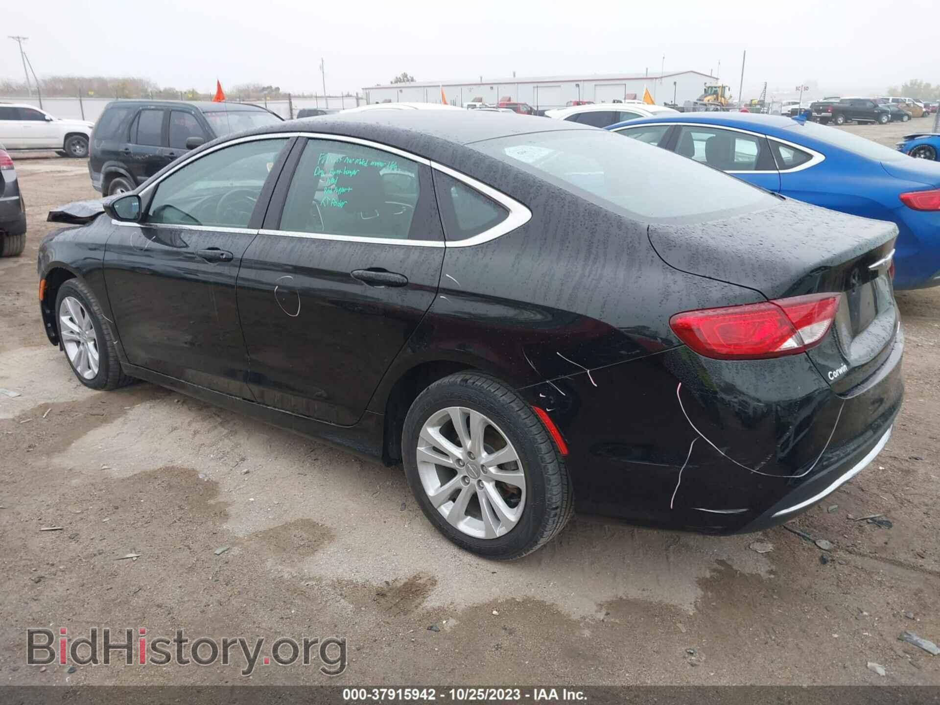 2016 CHRYSLER 200 - VIN: 1C3CCCAB0GN160869 - Фото 3