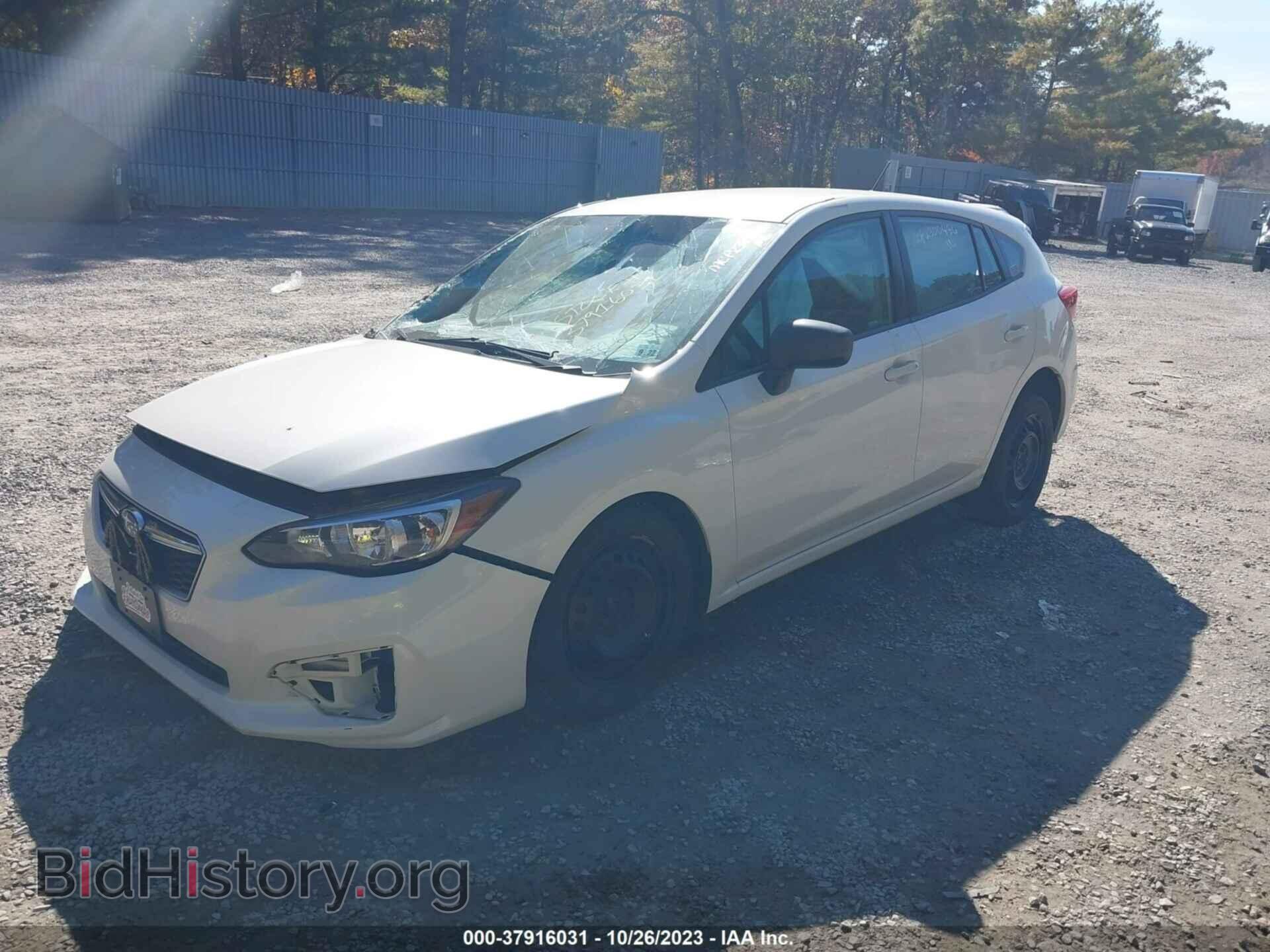 2017 SUBARU IMPREZA - VIN: 4S3GTAA66H1754282 - Фото 2
